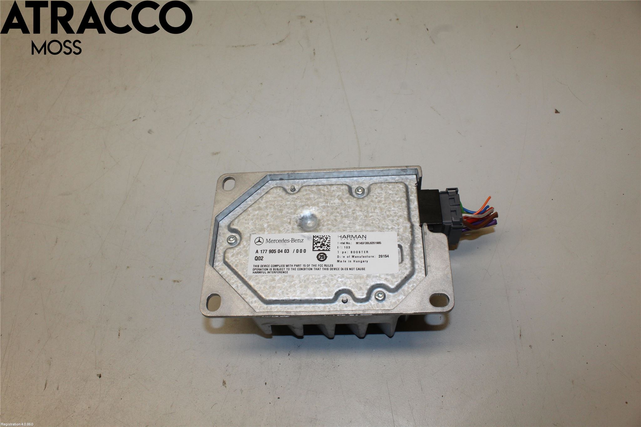 Mercedes-Benz MB EQC (N293) 20- Radio-Stereo Förstärkare
