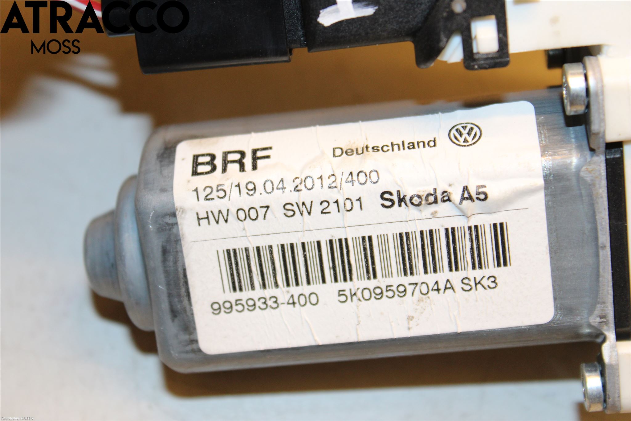 Skoda OCTAVIA (1Z) 05-13 Fönsterhissmotor
