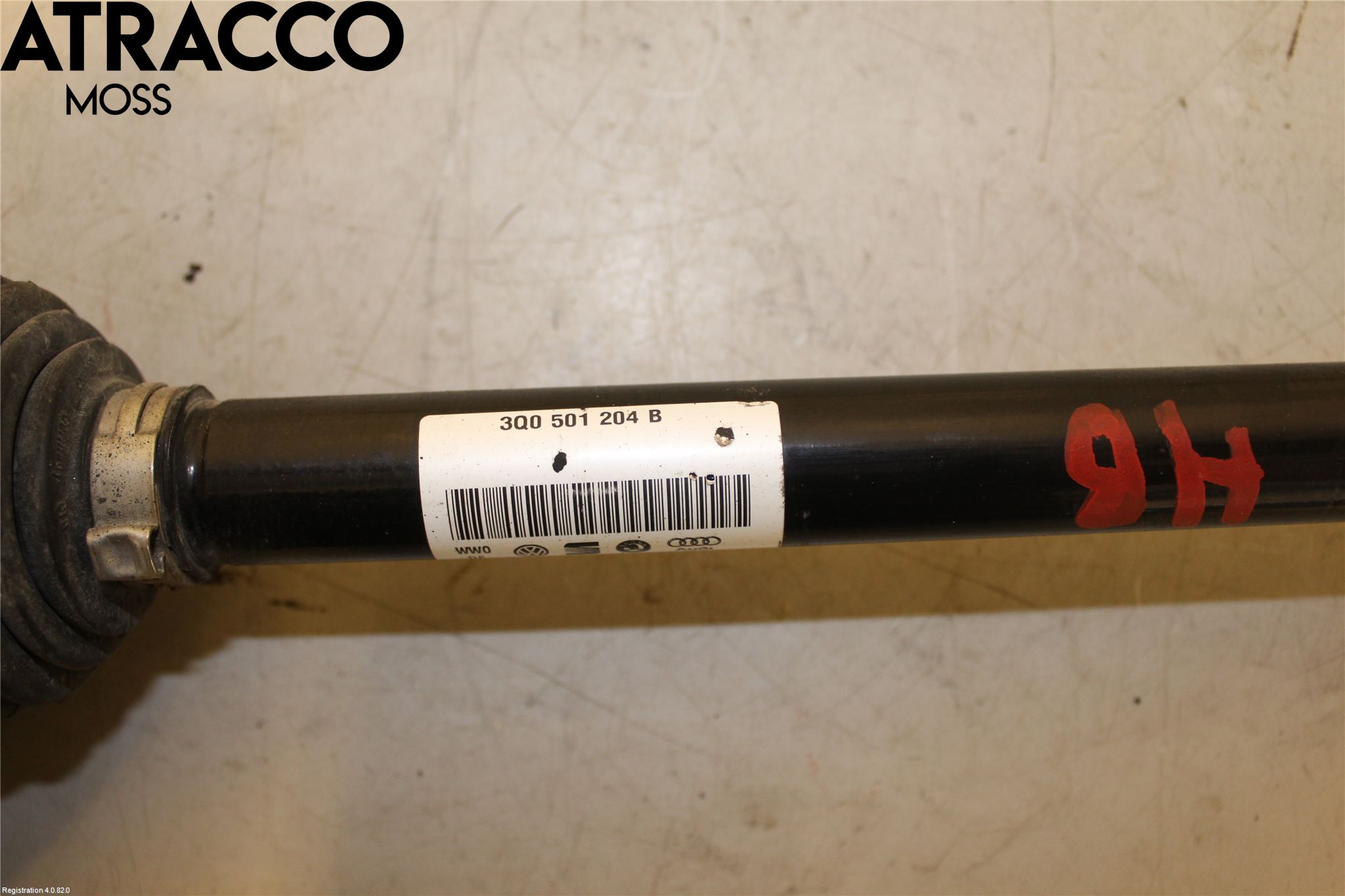 Skoda KODIAQ 17-24 Drivaxel Bak Höger