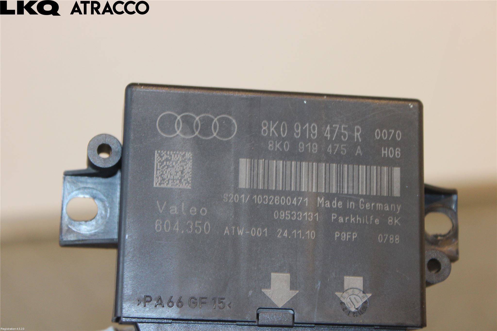 Audi Q5 09-16 Styrenhet Parkeringshjälp