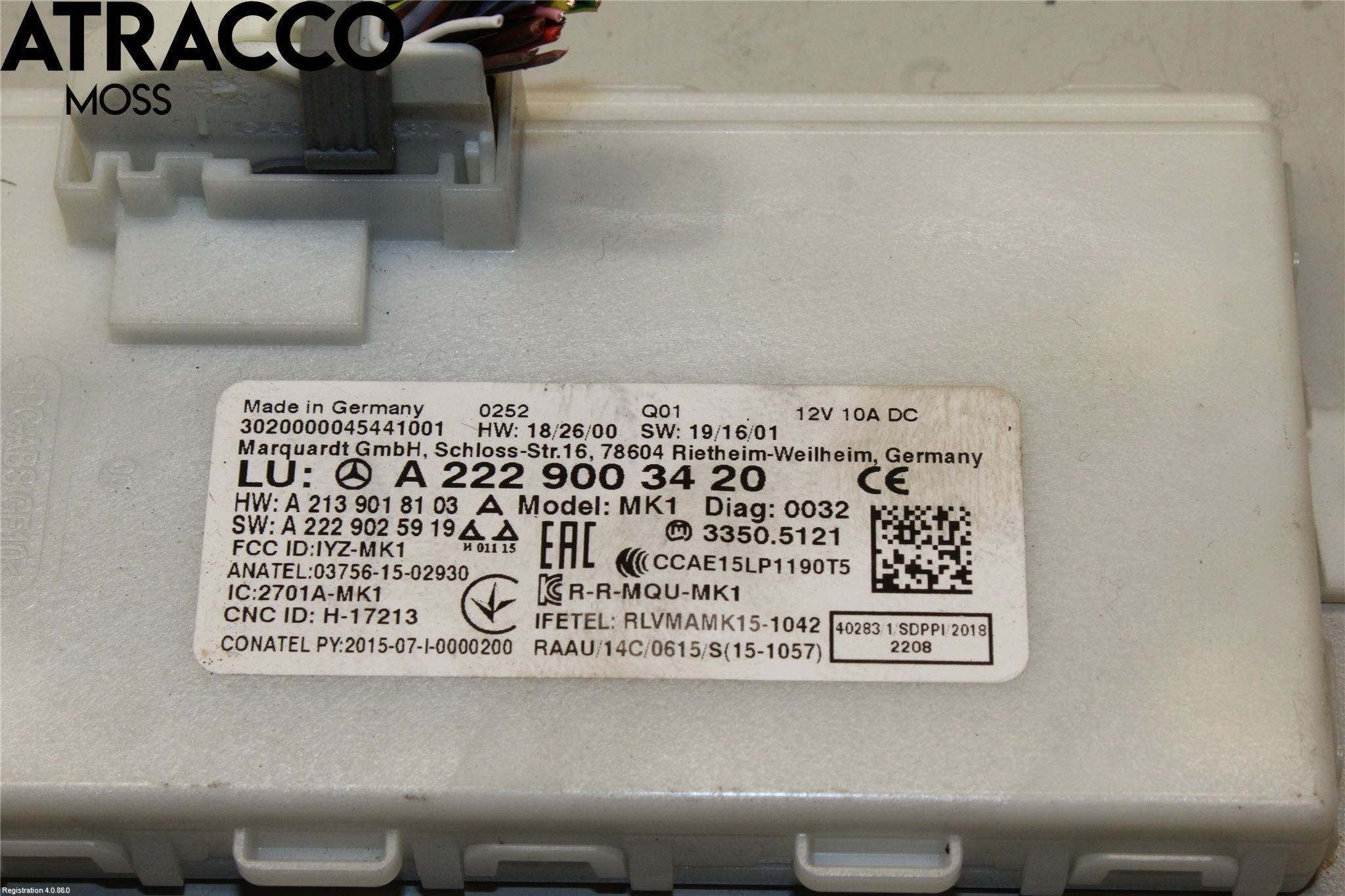 Mercedes-Benz MB EQC (N293) 20- Styrenhet Nyckellöst System