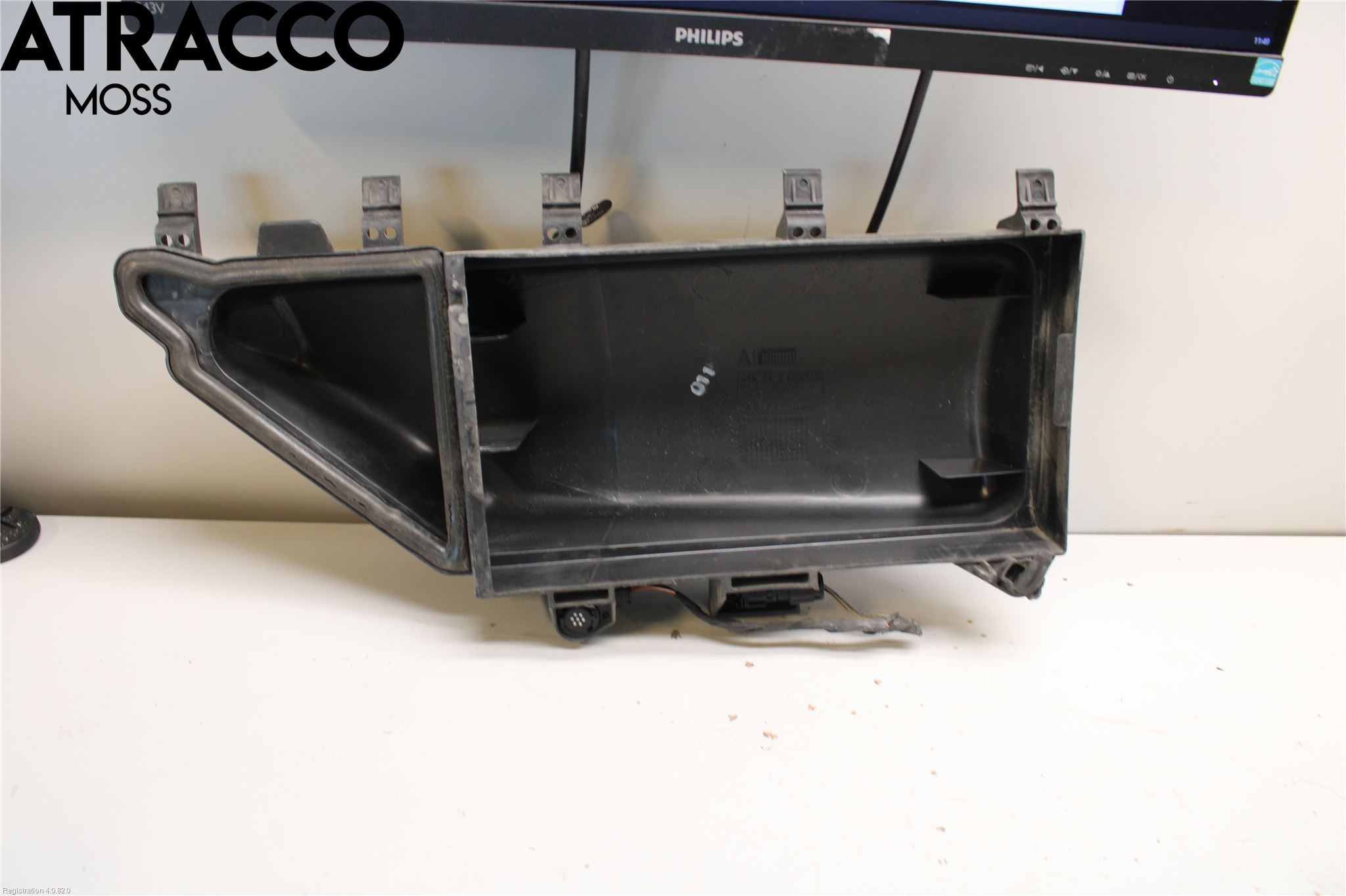 BMW 5 E60/61 Sed/Tou 02-10 Deflektor Plåt-Plast Kylning