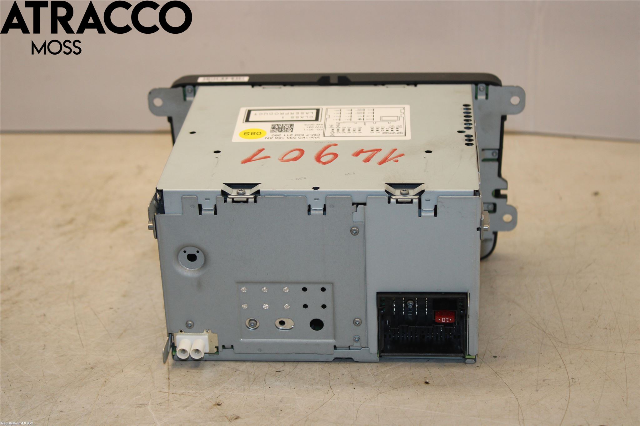 Volkswagen VW GOLF VI 09-13 Cd Radio - Multimediapanel