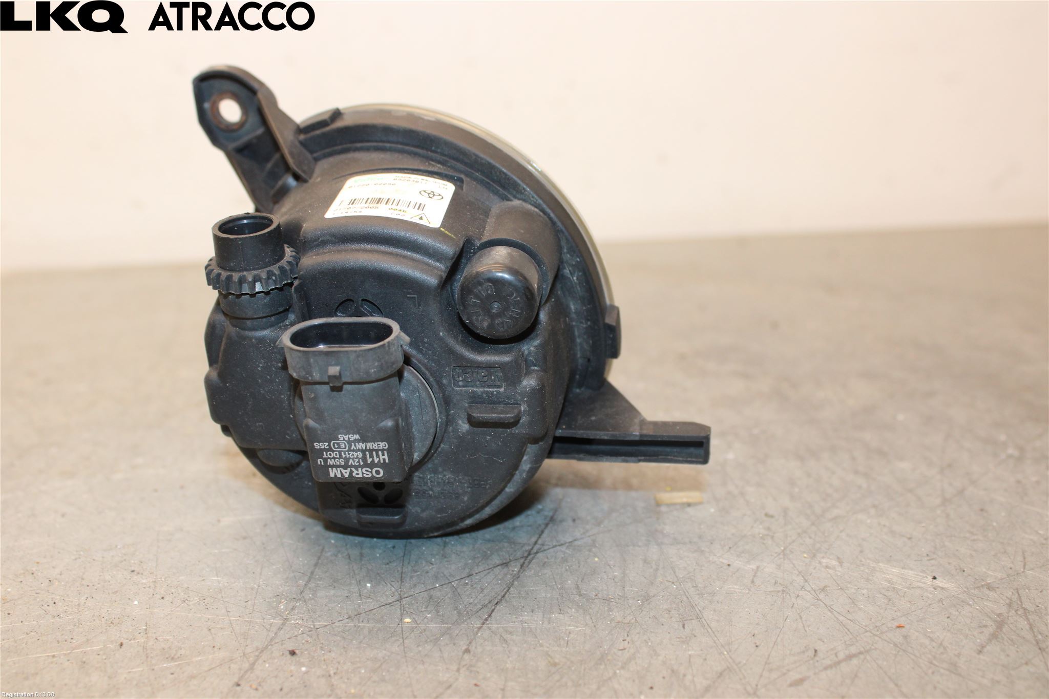 Toyota COROLLA 02-07 Dimljus-Varselljus Fram