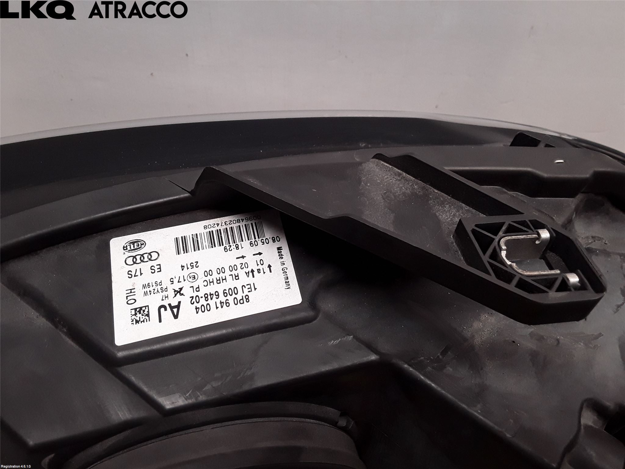 Audi A3/S3 05-13 Strålkastare Höger