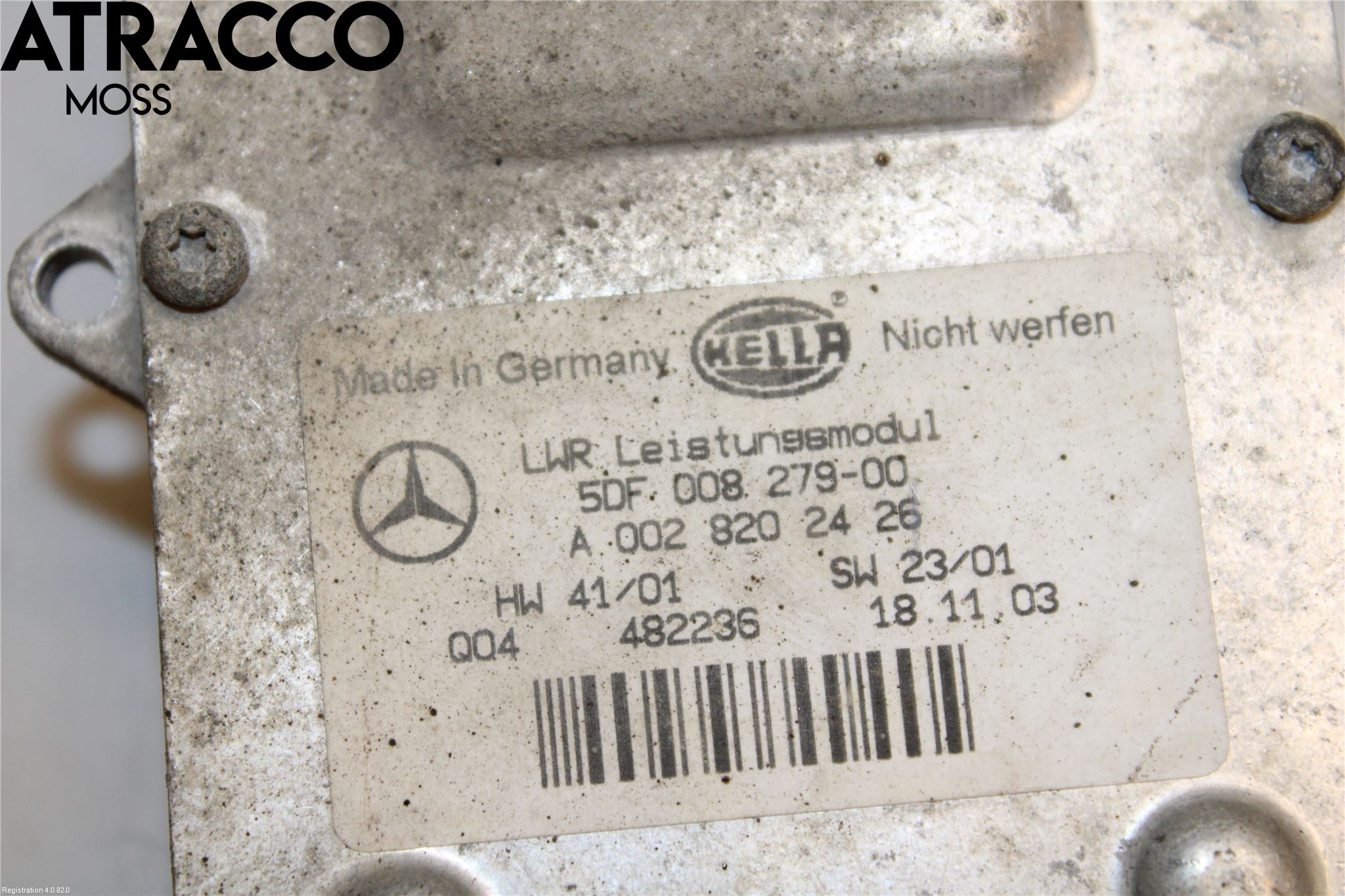 Mercedes-Benz MB E-KLASS (W211) 02-09 Styrenhet Strålkastare