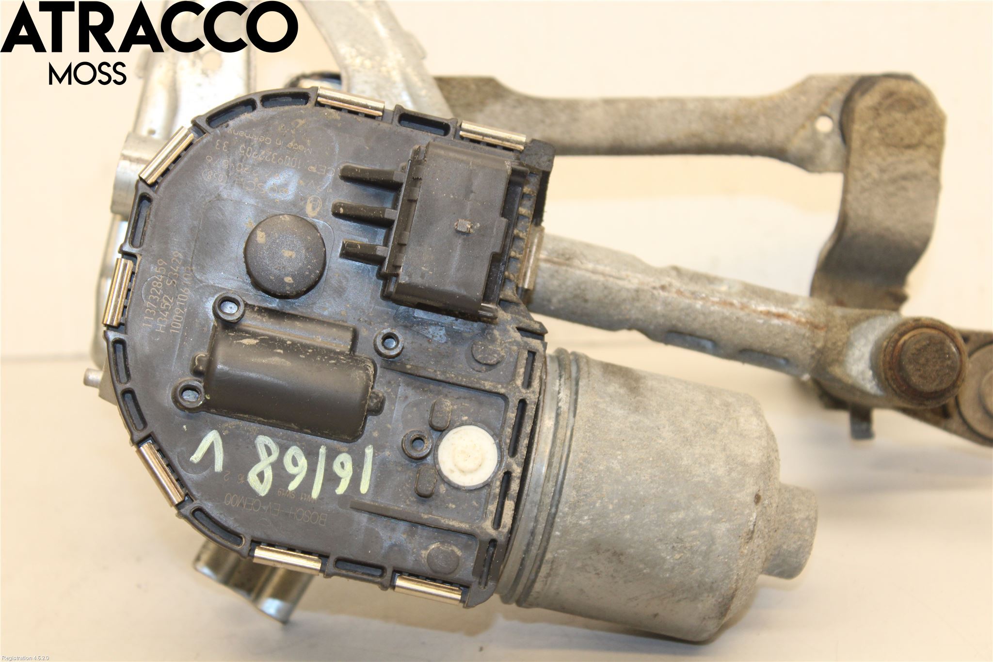 Peugeot 3008 09-16 Torkarmotor Vindruta