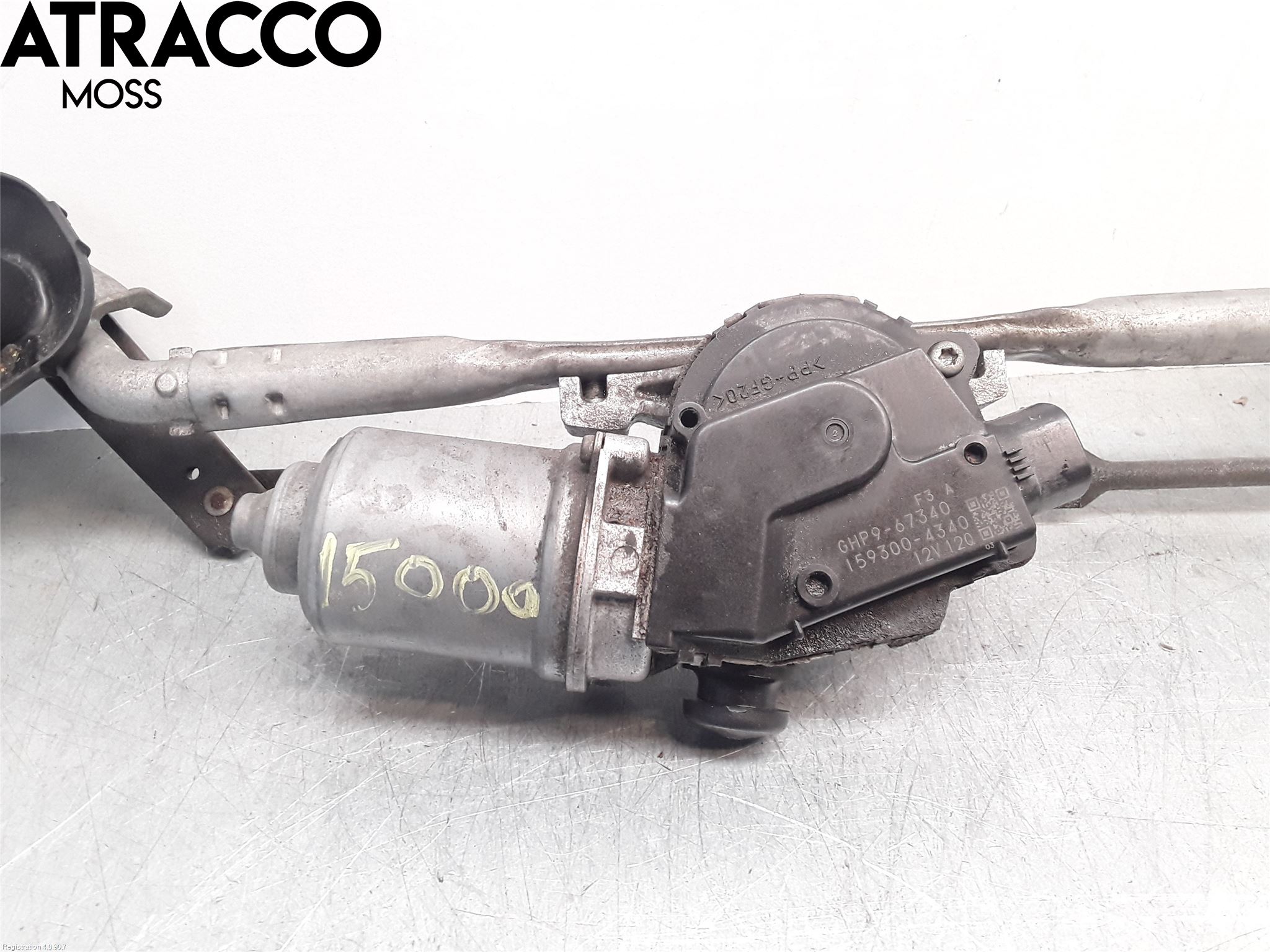 Mazda 6 13- Torkarmotor Vindruta