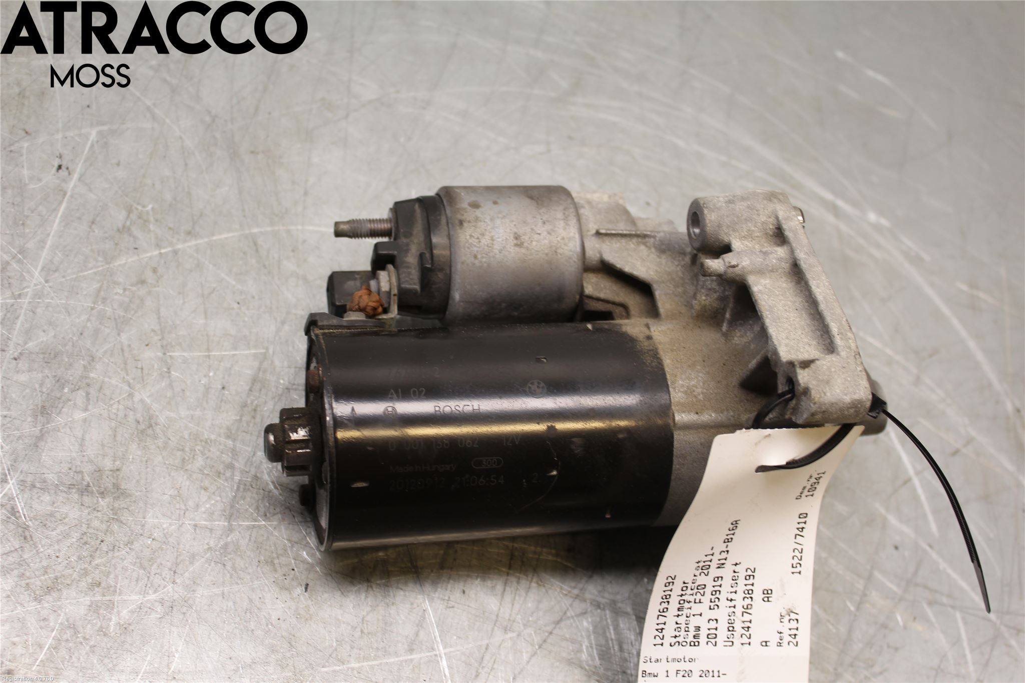 BMW 1 F20/F21 11-19 Startmotor