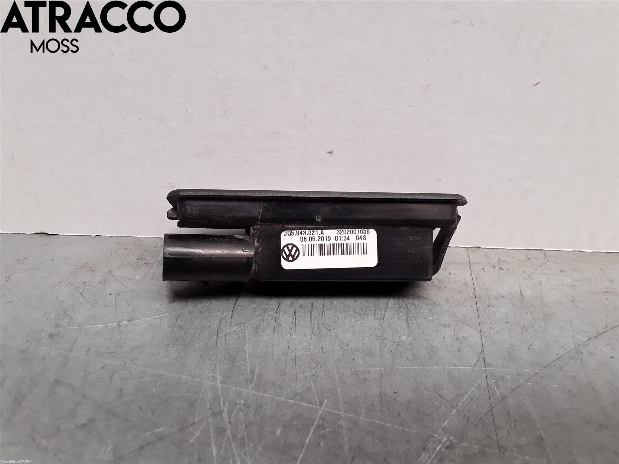 Volkswagen VW GOLF / E-GOLF VII 13-20 Skylt Belysning