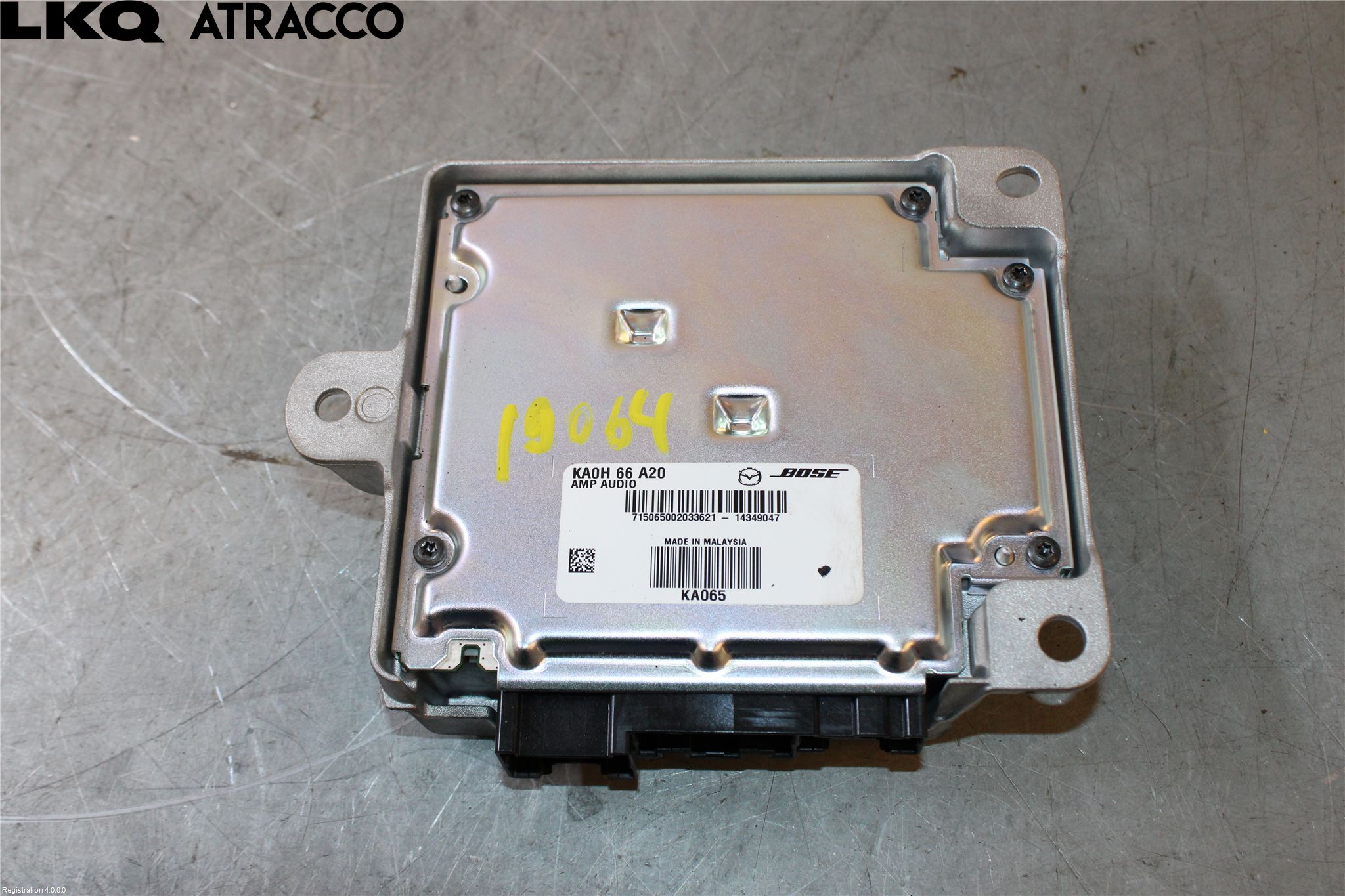 Mazda CX-5 12-17 Radio-Stereo Förstärkare