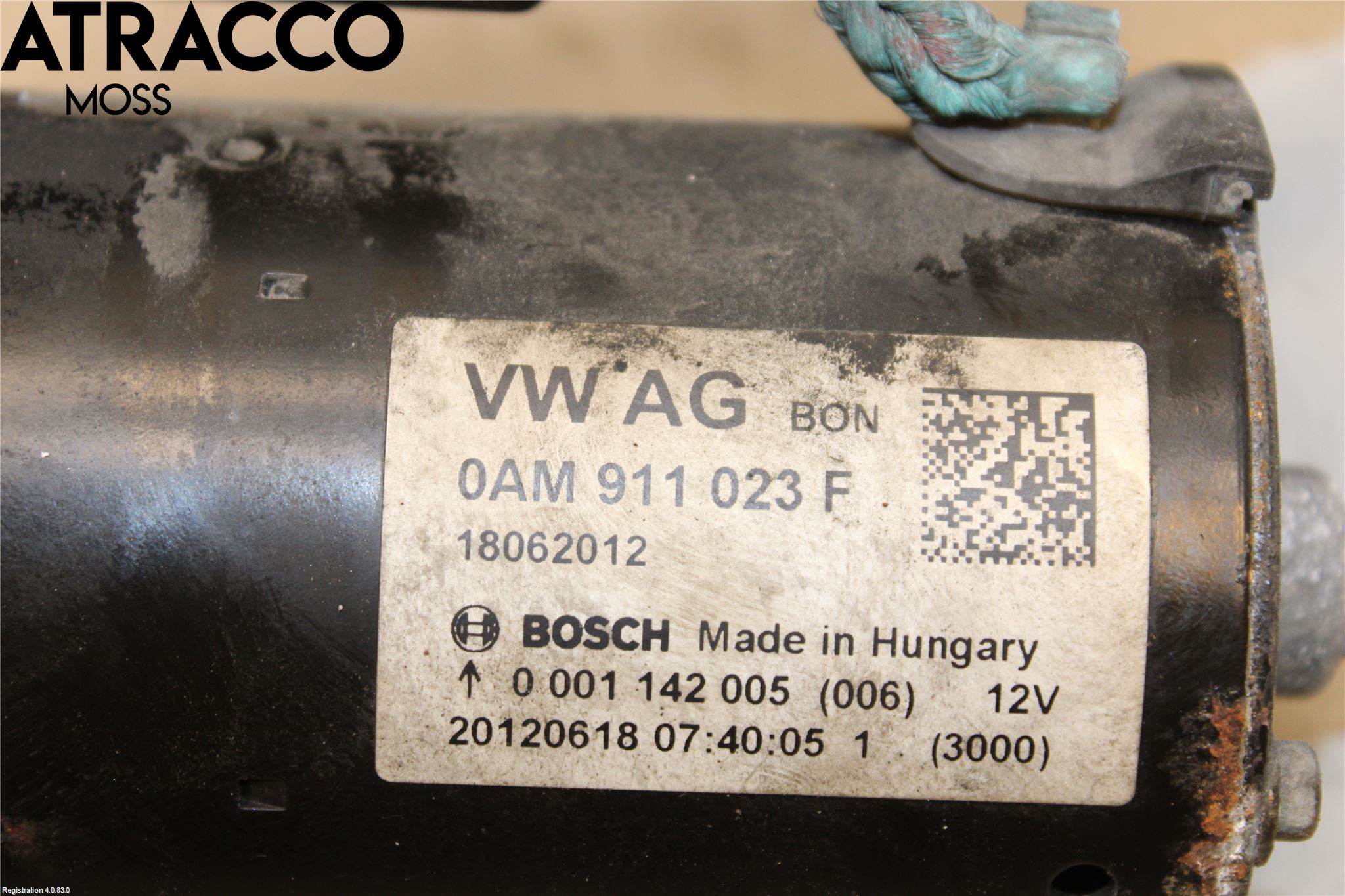 Audi A3/S3 05-13 Startmotor