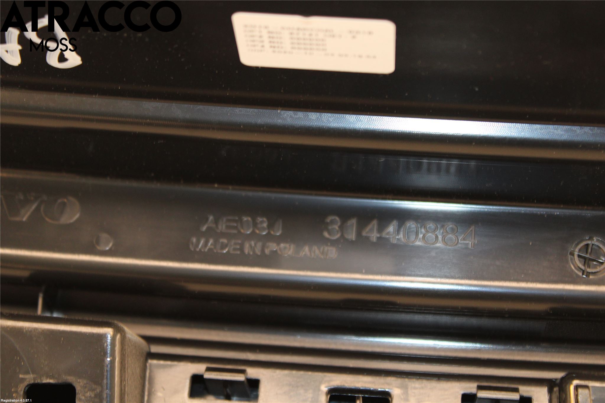 Volvo XC40/RECHARGE 18- Lastmatta-Skydd