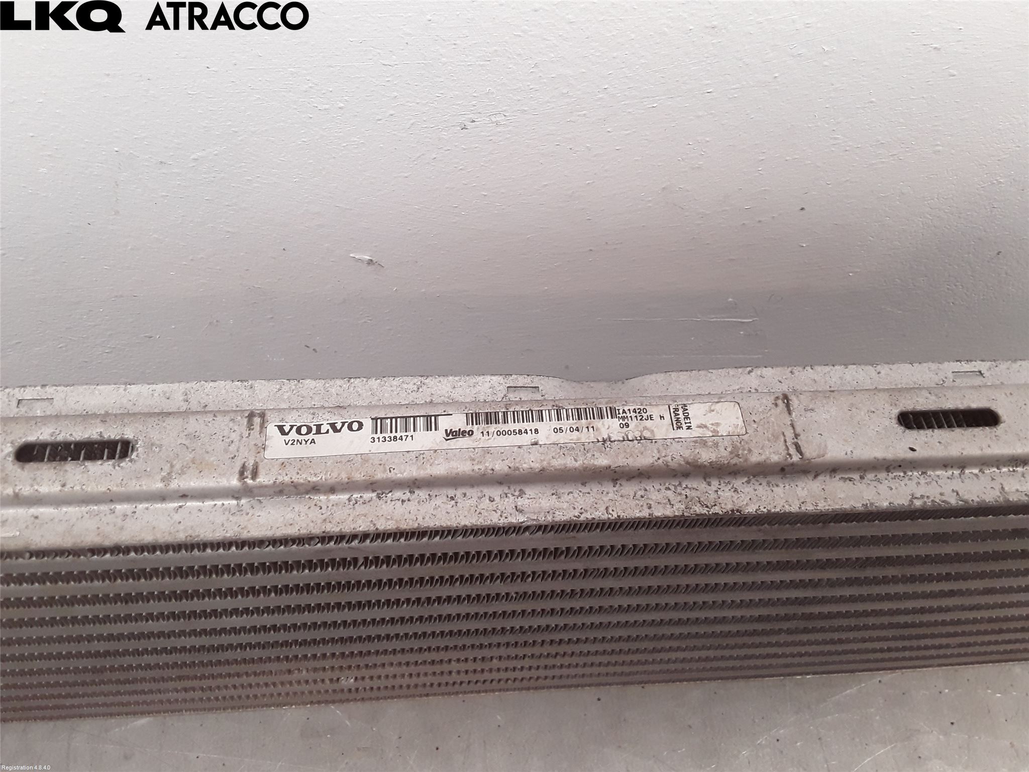 Volvo V60 11-13 Laddluft-Intercooler Kyl
