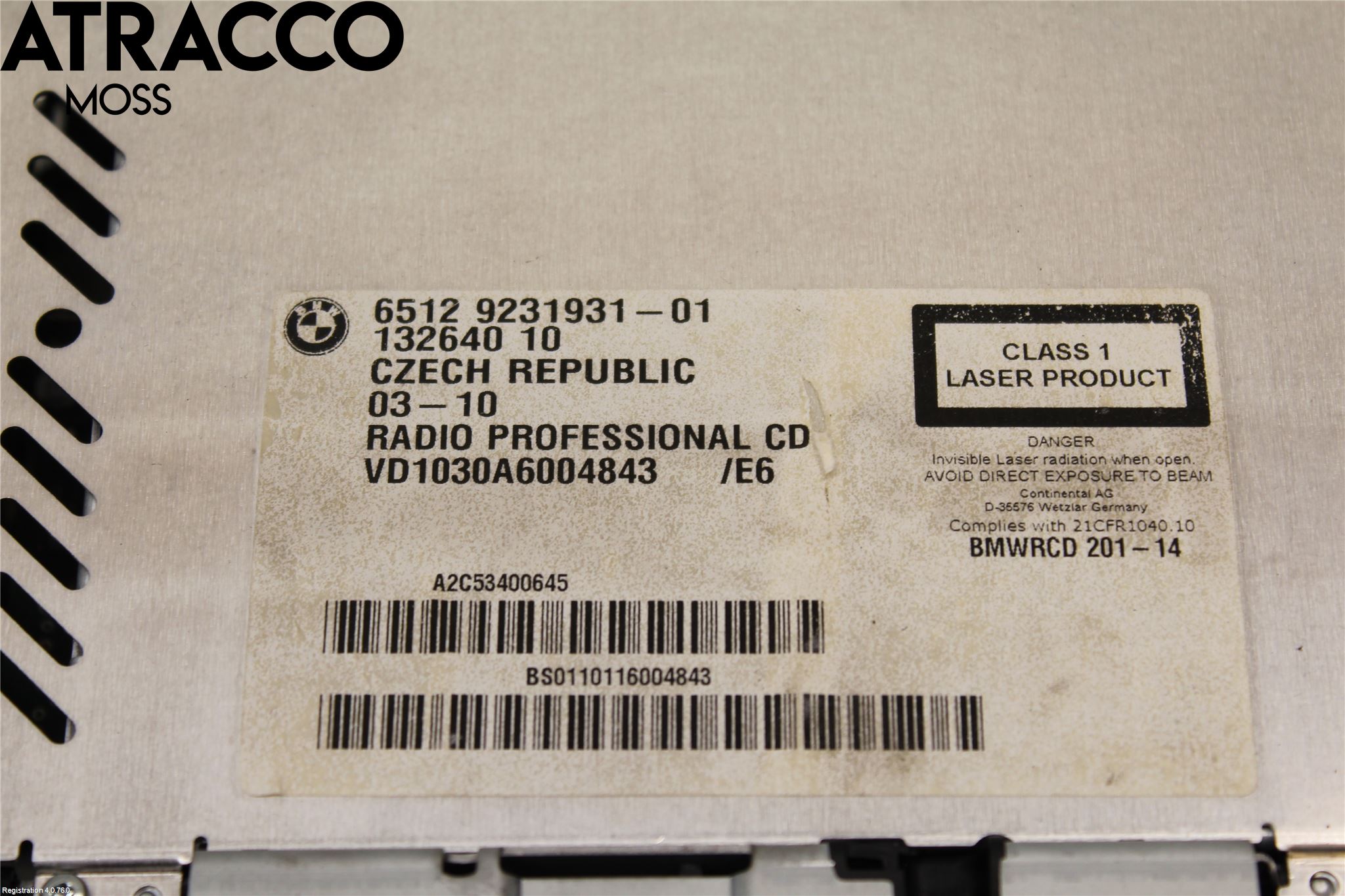 BMW 1 E87/81 5D/3D 03-11 Cd Radio - Multimediapanel