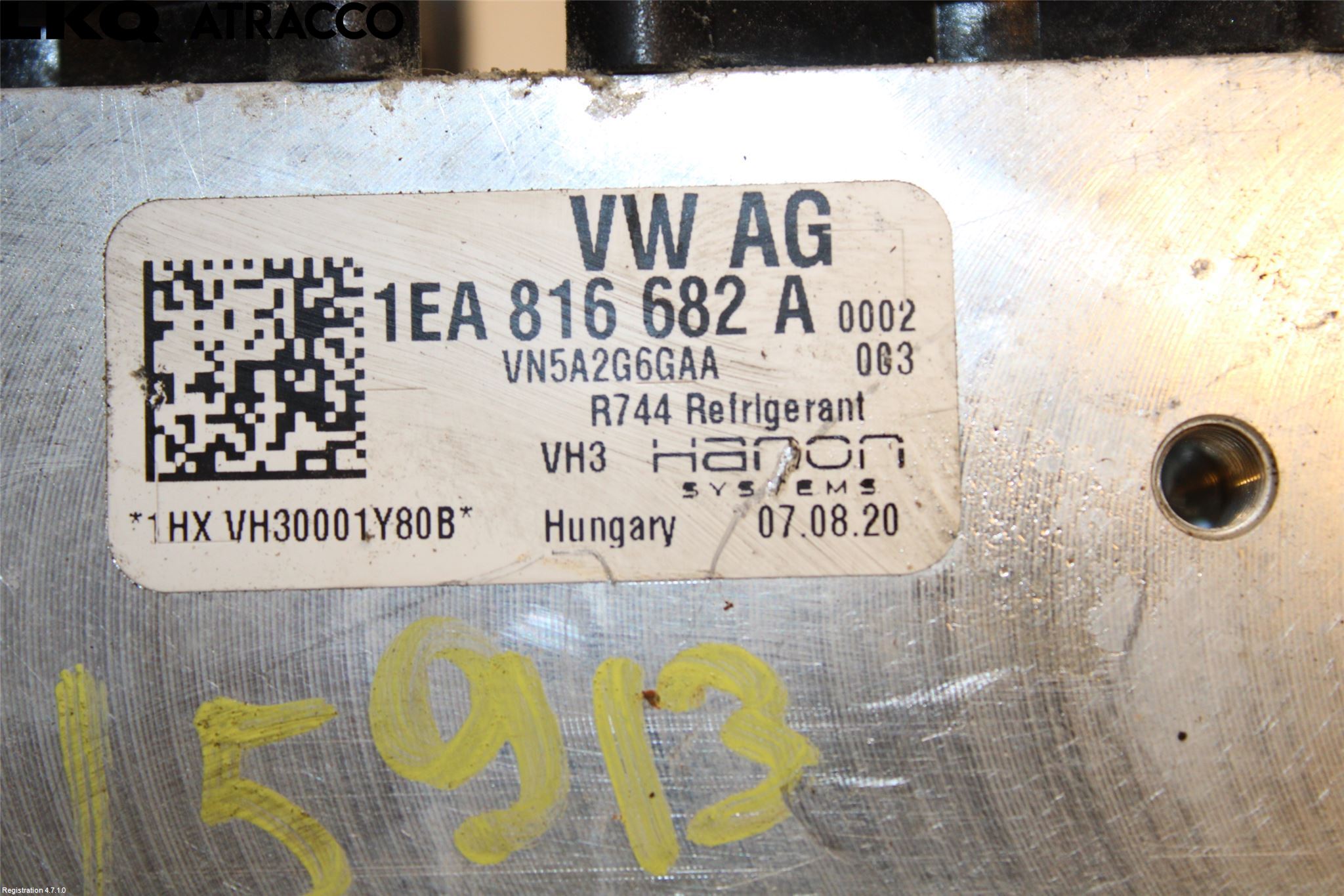 Volkswagen VW ID.3 21- Ac Expansionsventil