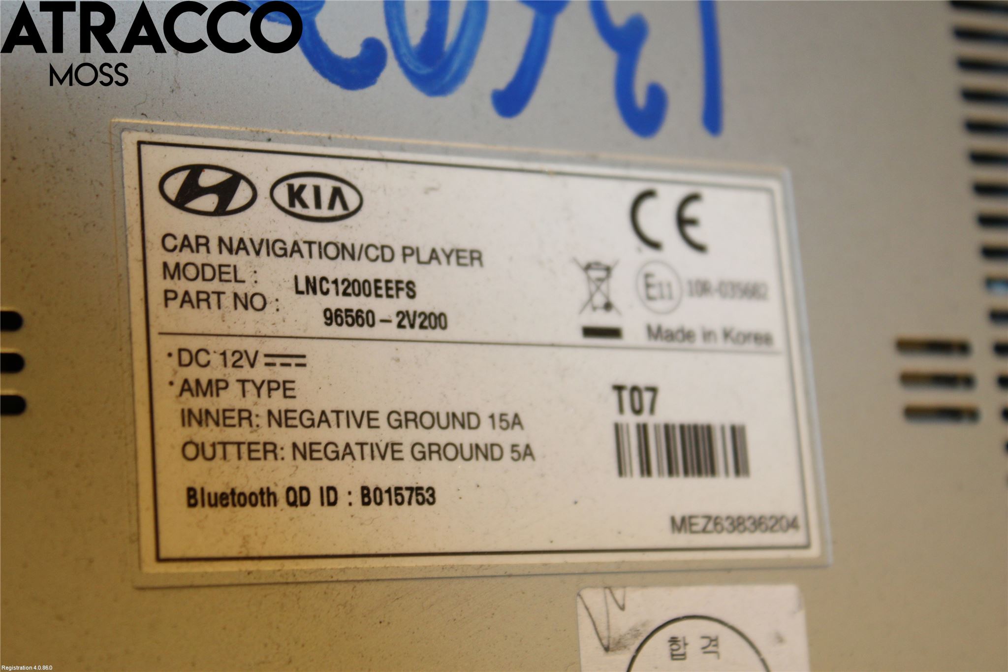 Hyundai VELOSTER 12-17 Radio