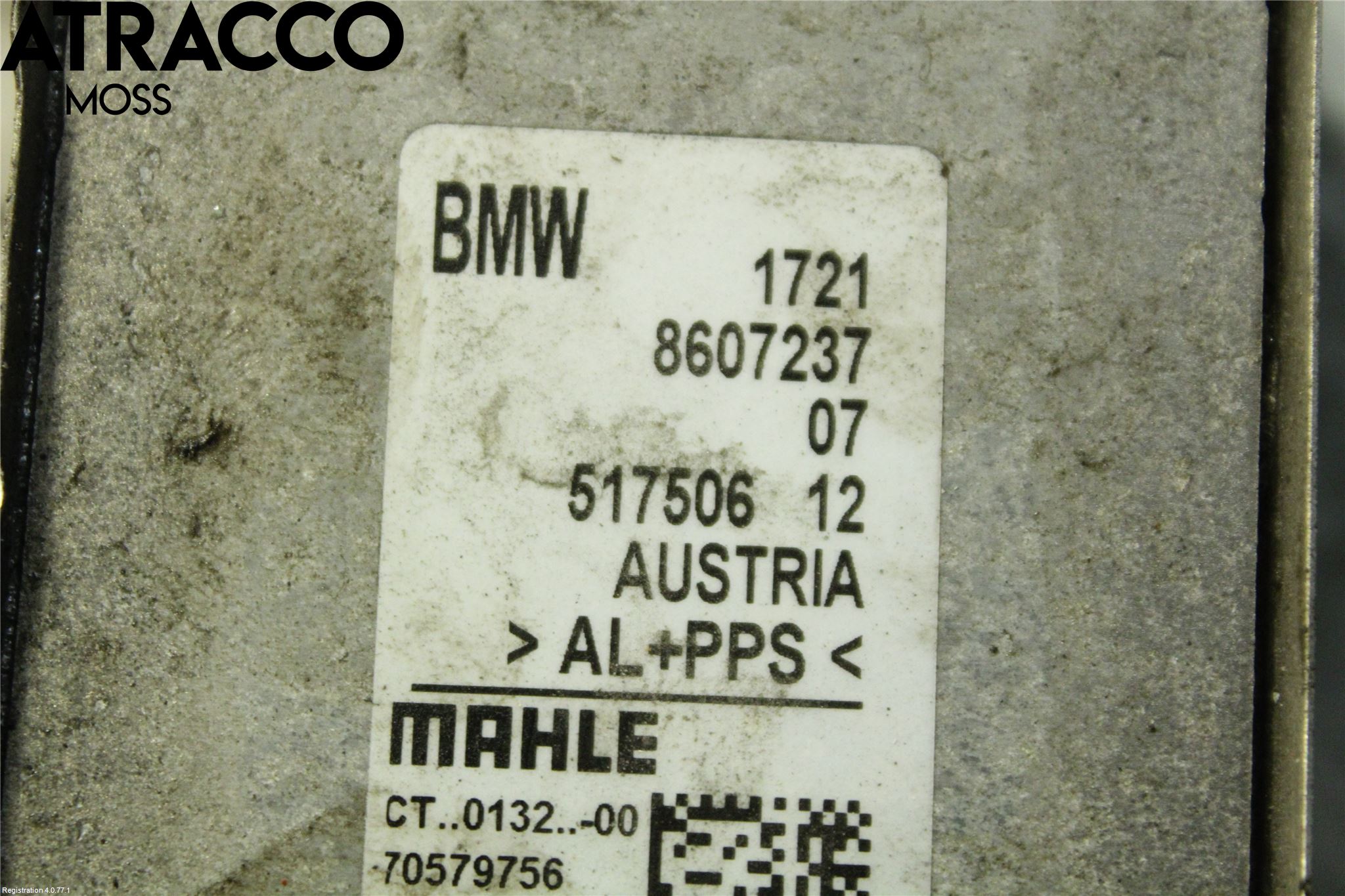 BMW 3 F30/F31/F80 12-19 Oljekylare Automat