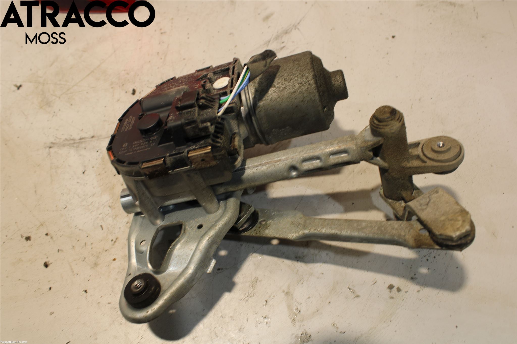 Peugeot 5008 10-16 Torkarmotor Vindruta