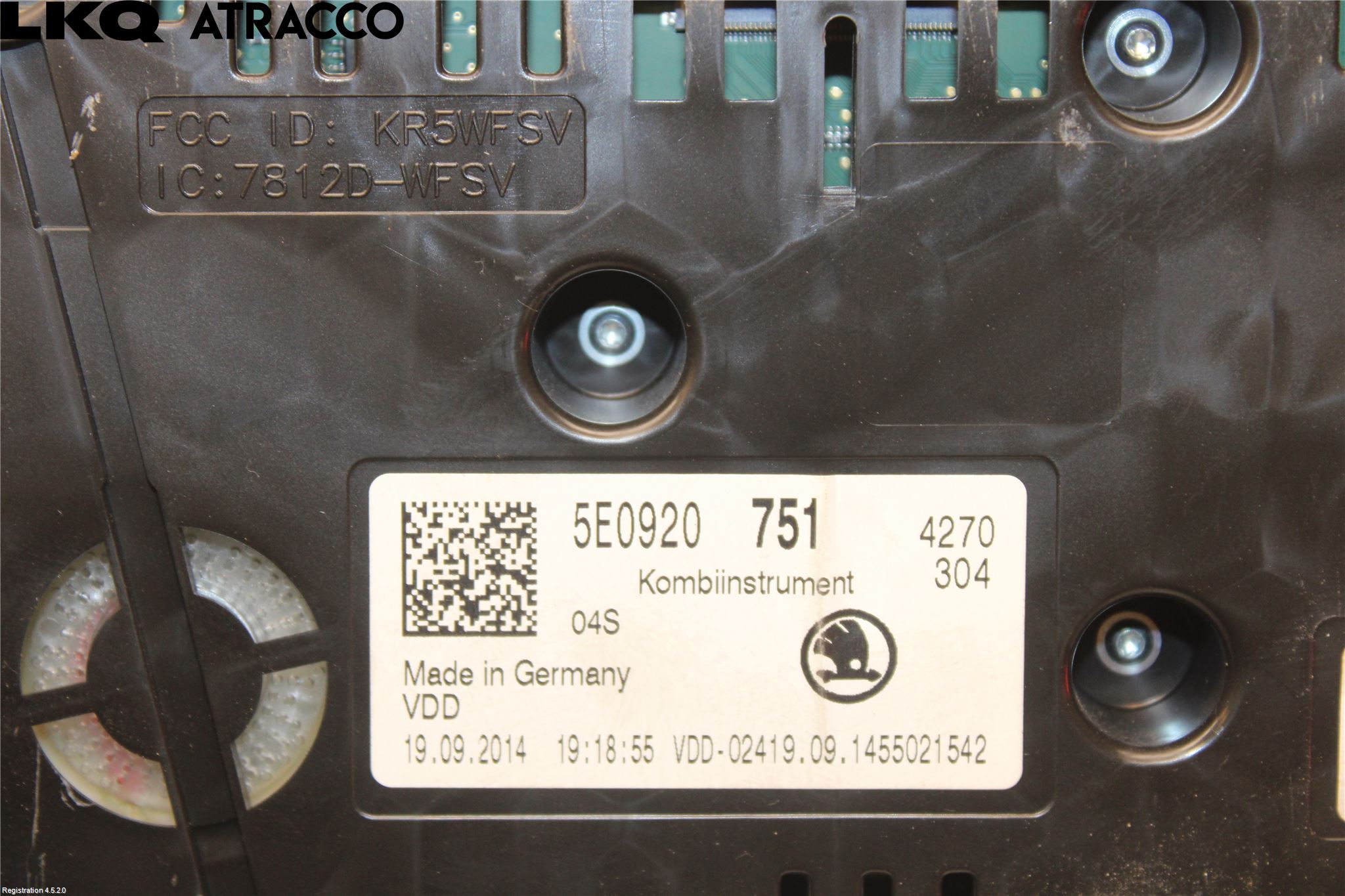 Skoda OCTAVIA (5E) 13-20 Instrument Komb