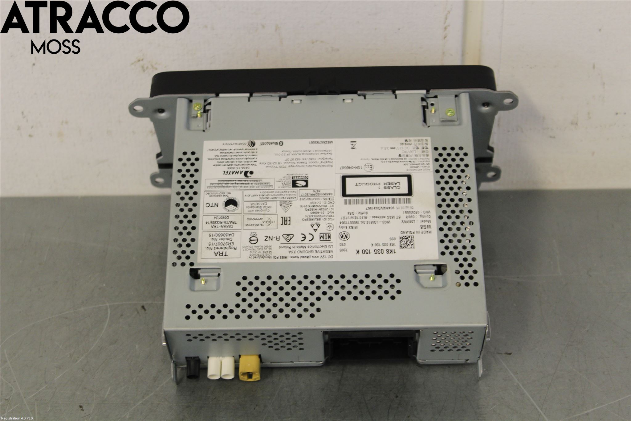 Volkswagen VW TRANSP/CARAVELLE (T6) 16-22 Radio