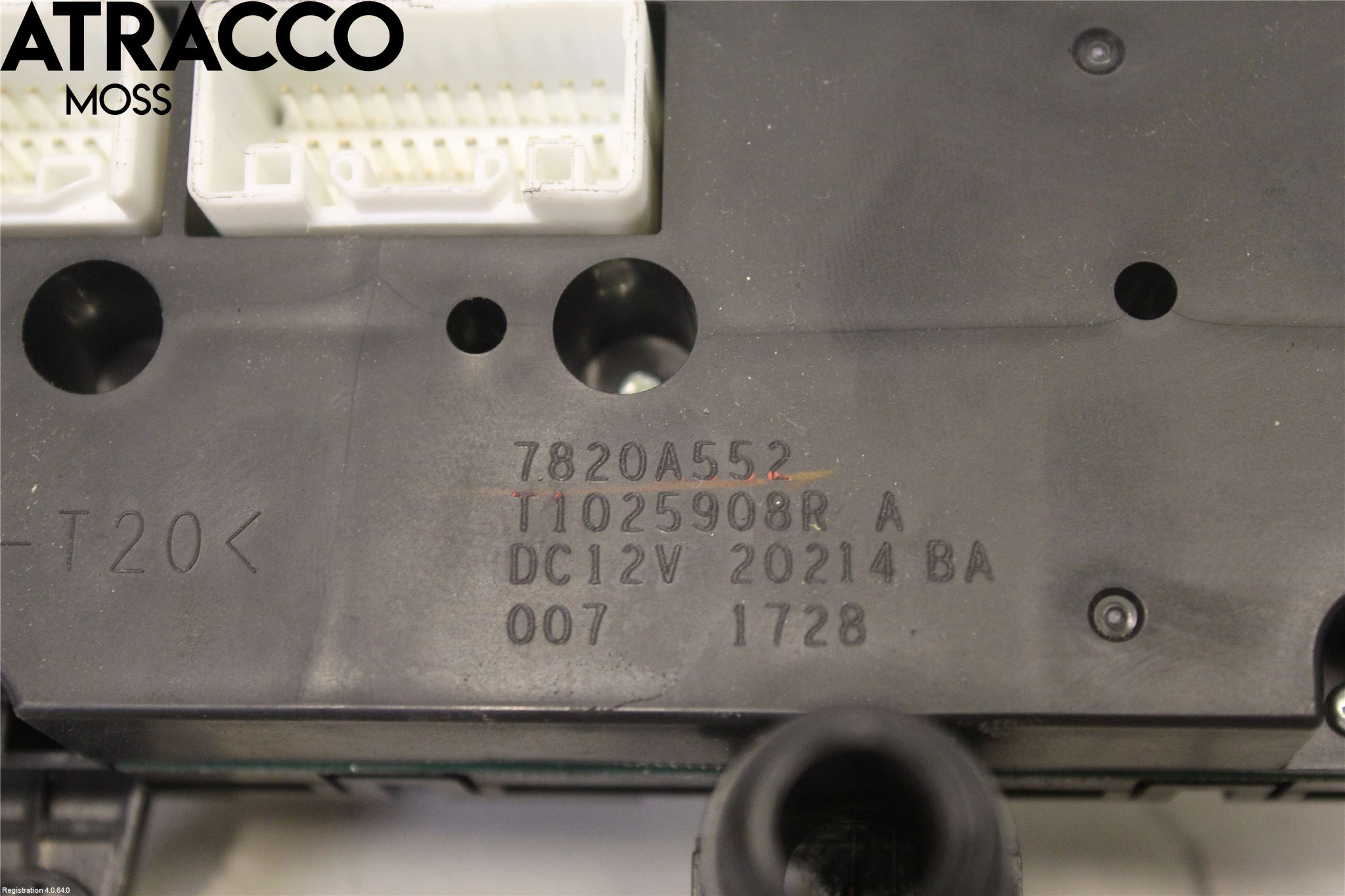 Citroen C-ZERO Ac Styrenhet Ac Manöveren