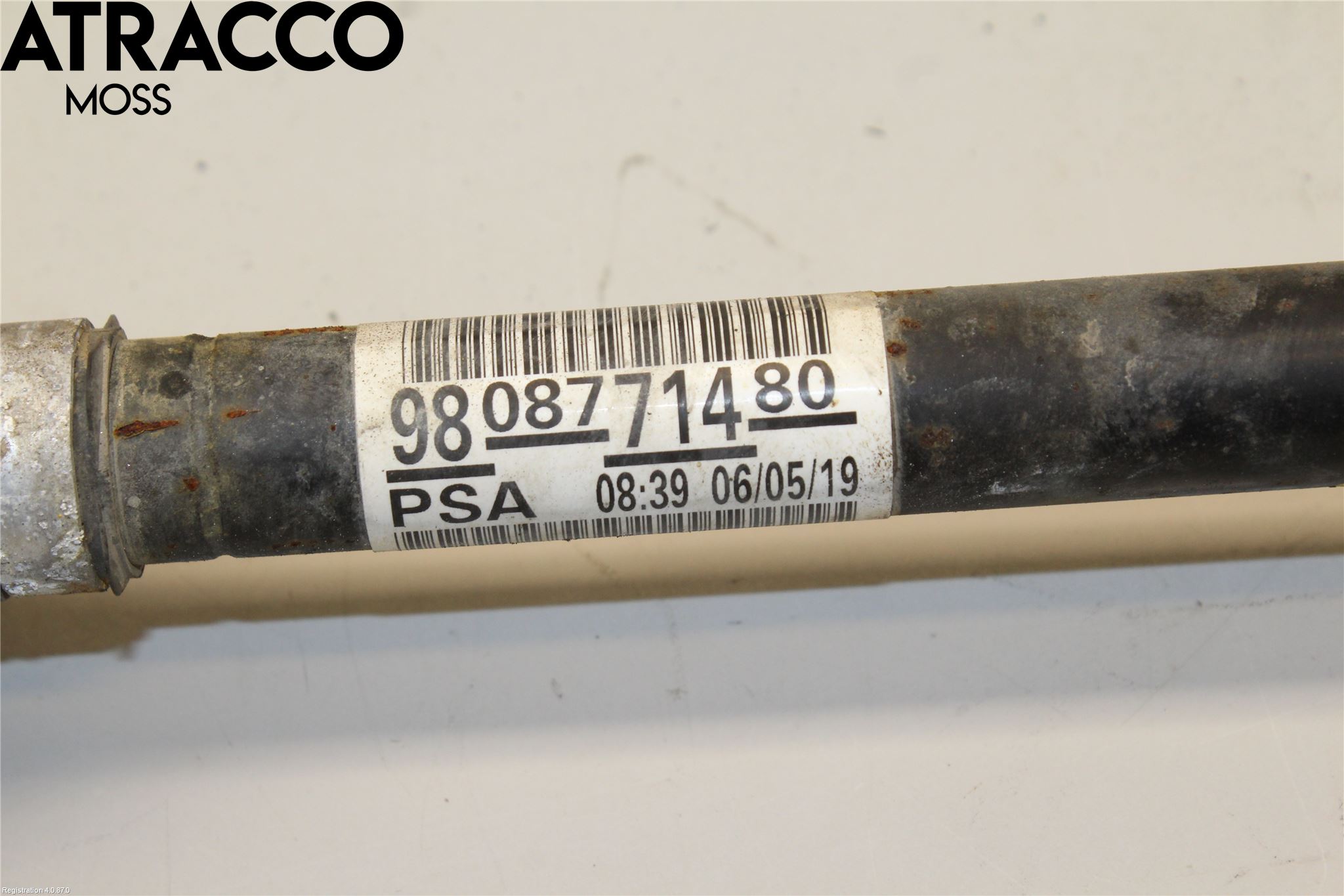 Peugeot 5008 17-24 Drivaxel Fram Vänster