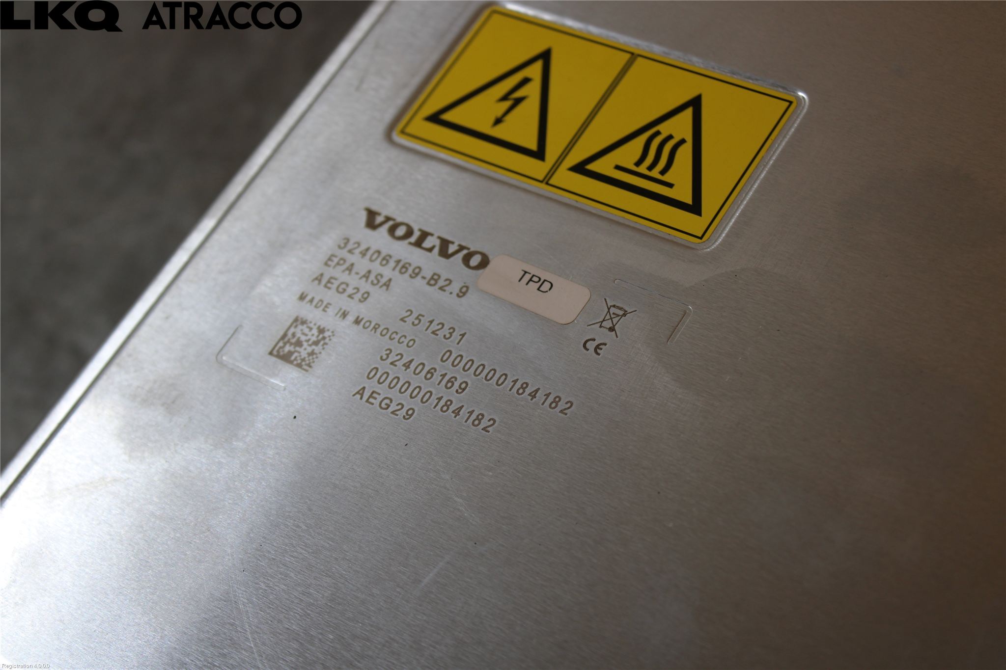 Volvo EX40 25- Batteriladdare Högspänning