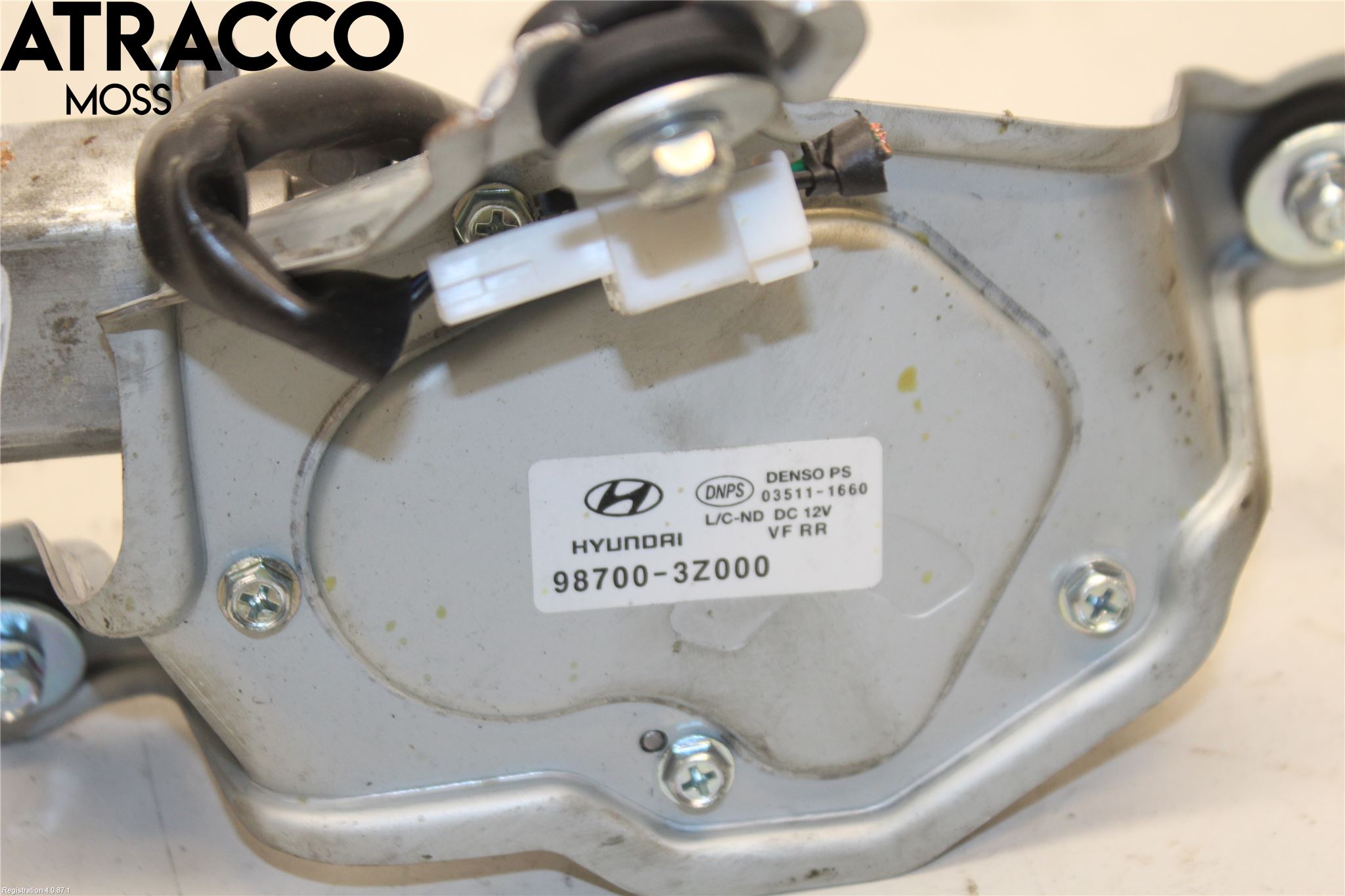 Hyundai i40 08-15 Torkarmotor Baklucka
