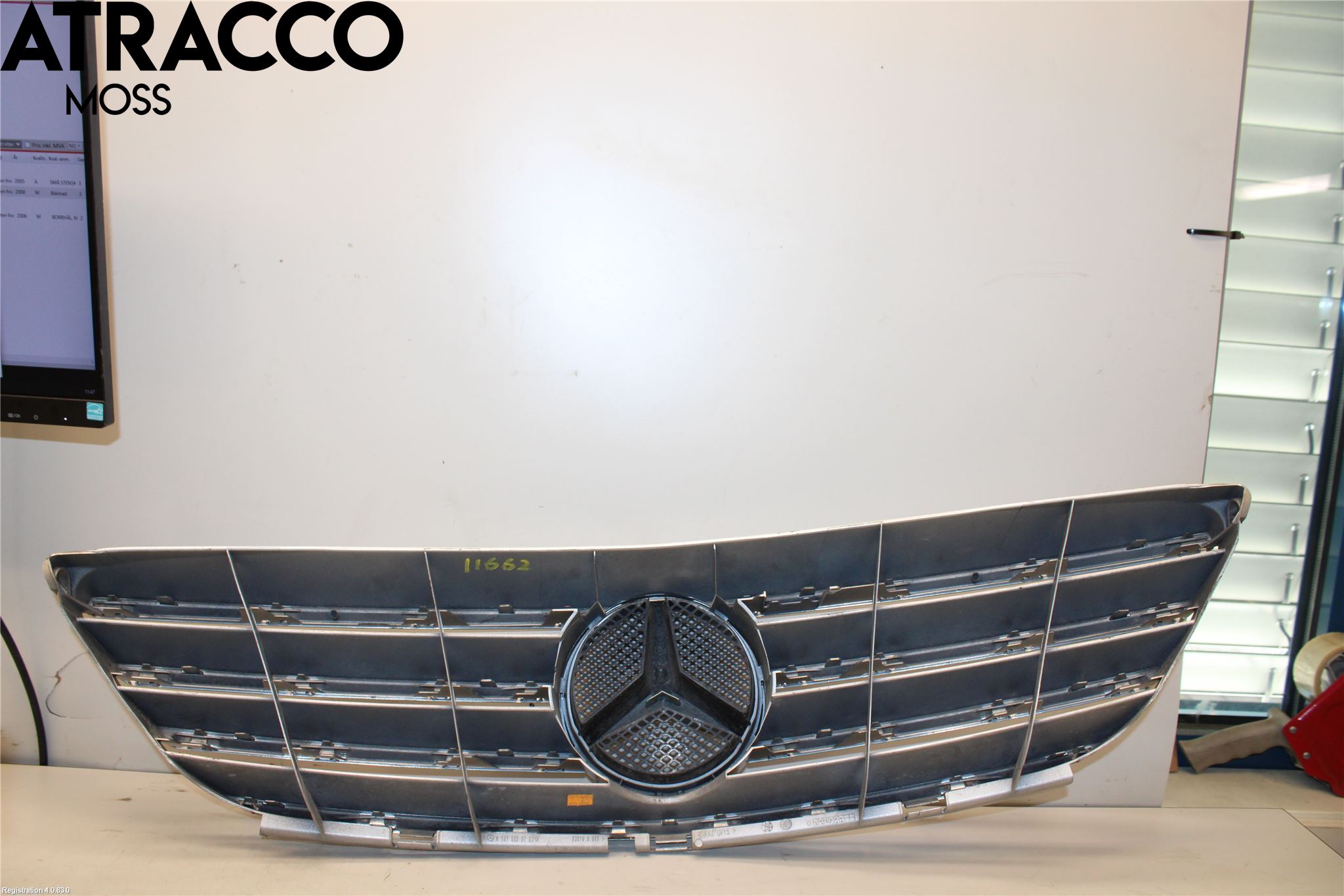 Mercedes-Benz MB B-KLASS (W245) 05-12 Grill Komp