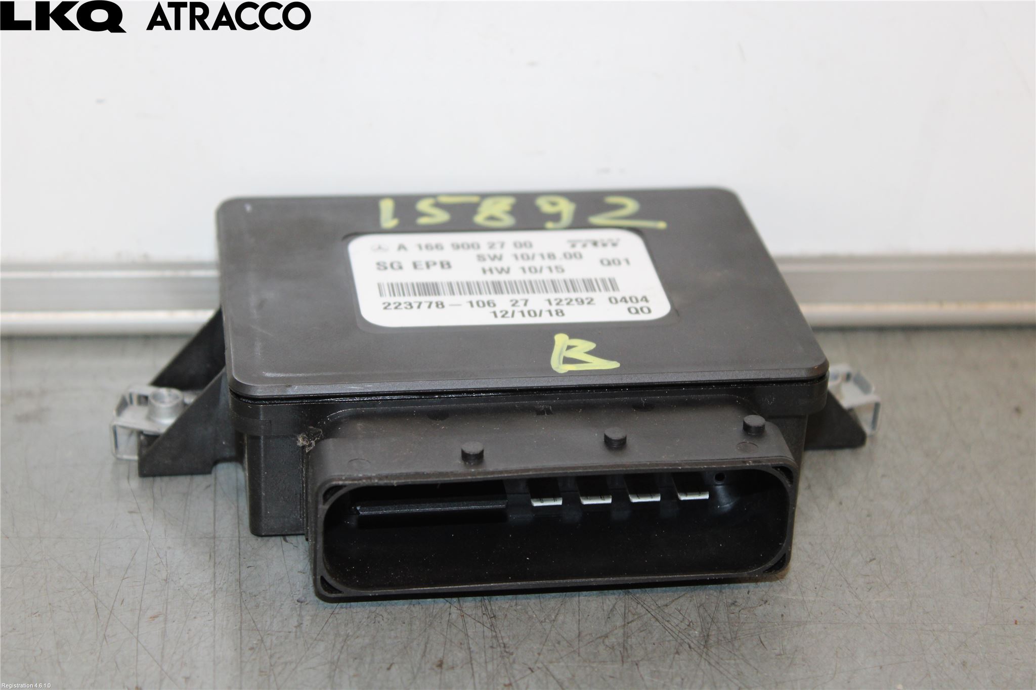 Mercedes-Benz MB B-KLASS (W246/W242) 12-19 Styrenhet Parkbroms Epb