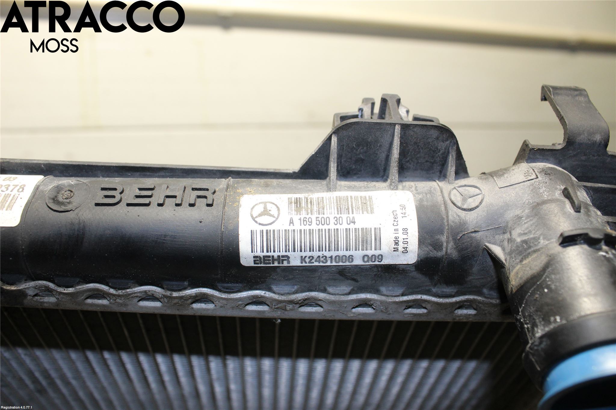 Mercedes-Benz MB B-KLASS (W245) 05-12 Oljekylare Motor