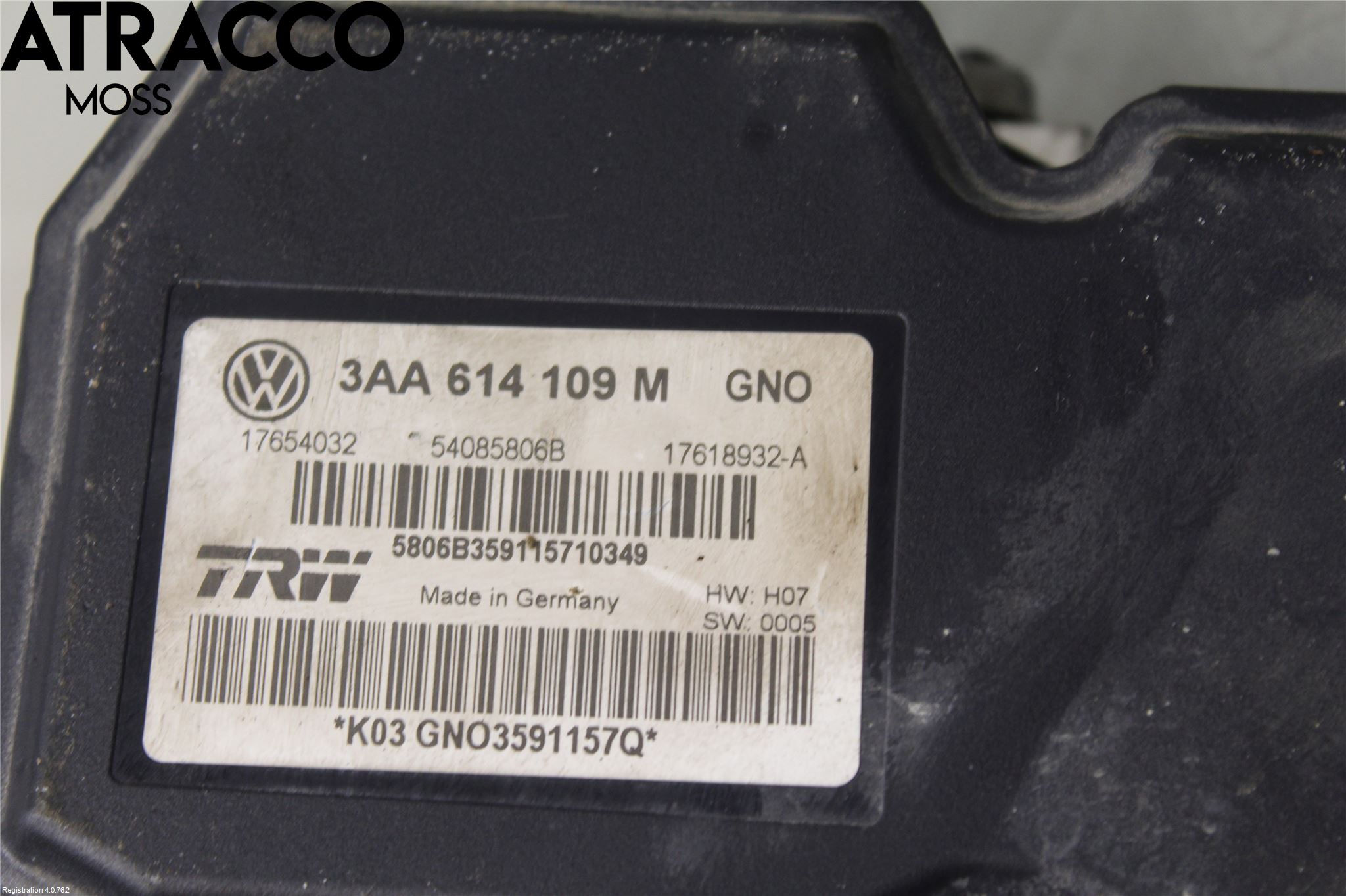 Volkswagen VW PASSAT 11-14 Abs Hydraulaggregat