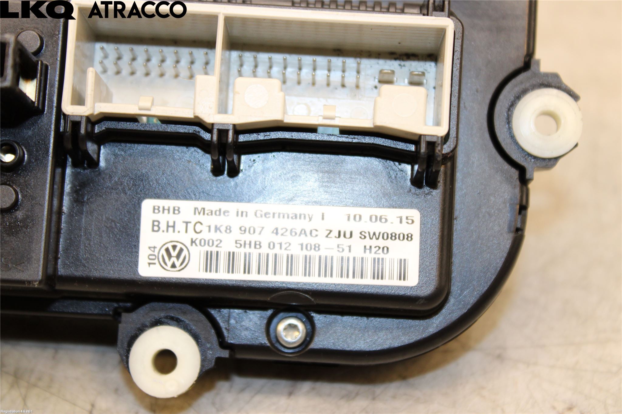 Volkswagen VW CADDY 16-20 Ac Styrenhet Ac Manöveren