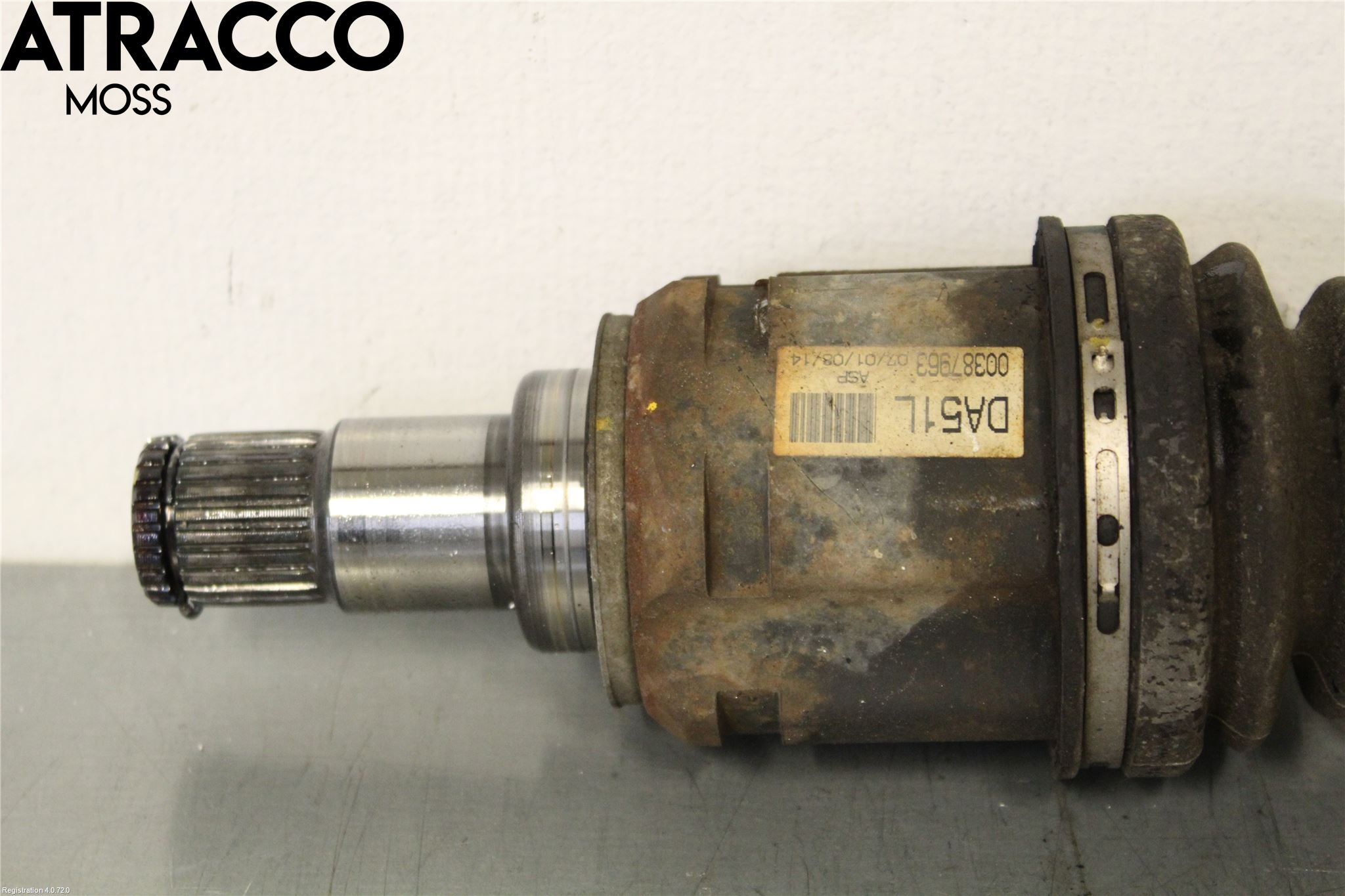 Toyota RAV 4 06-12 Drivaxel Fram Vänster