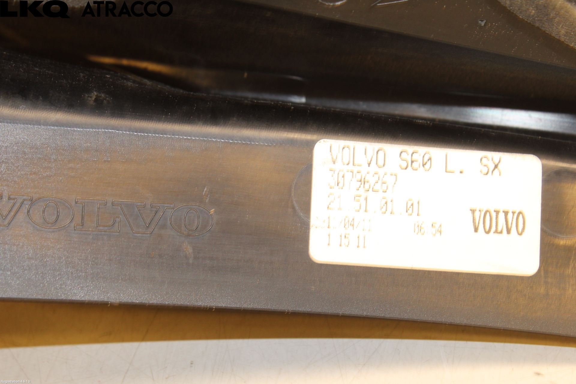 Volvo S60 11-13 Bakljus Vänster