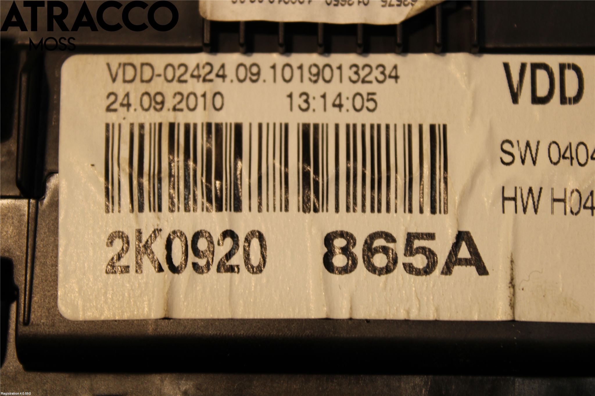 Volkswagen VW CADDY 11-15 Instrument Komb