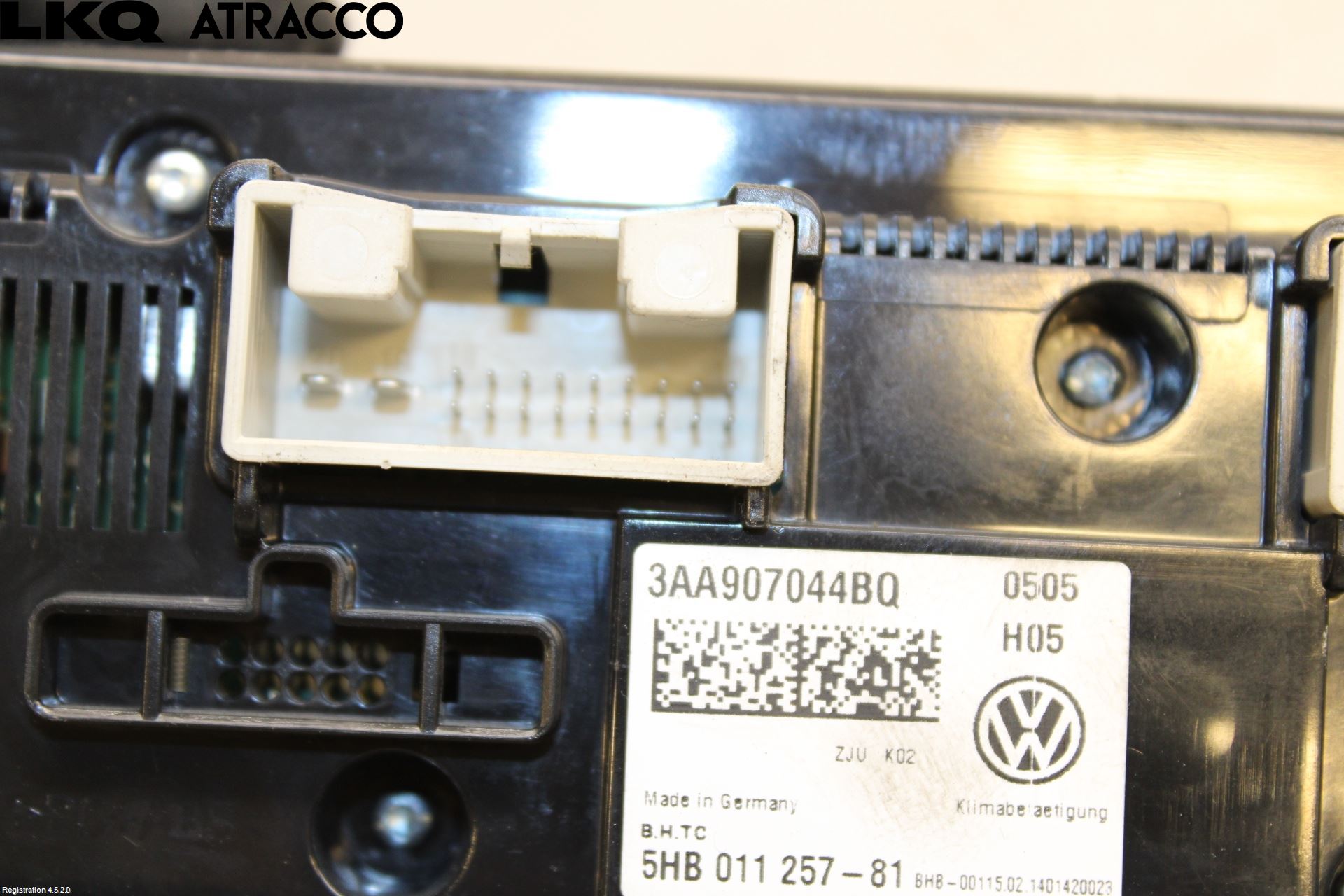 Volkswagen VW PASSAT 11-14 Ac Styrenhet Ac Manöveren