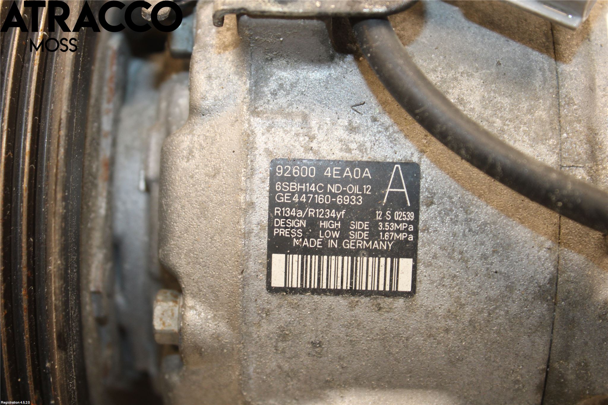 Nissan QASHQAI 14-17 Ac Kompressor