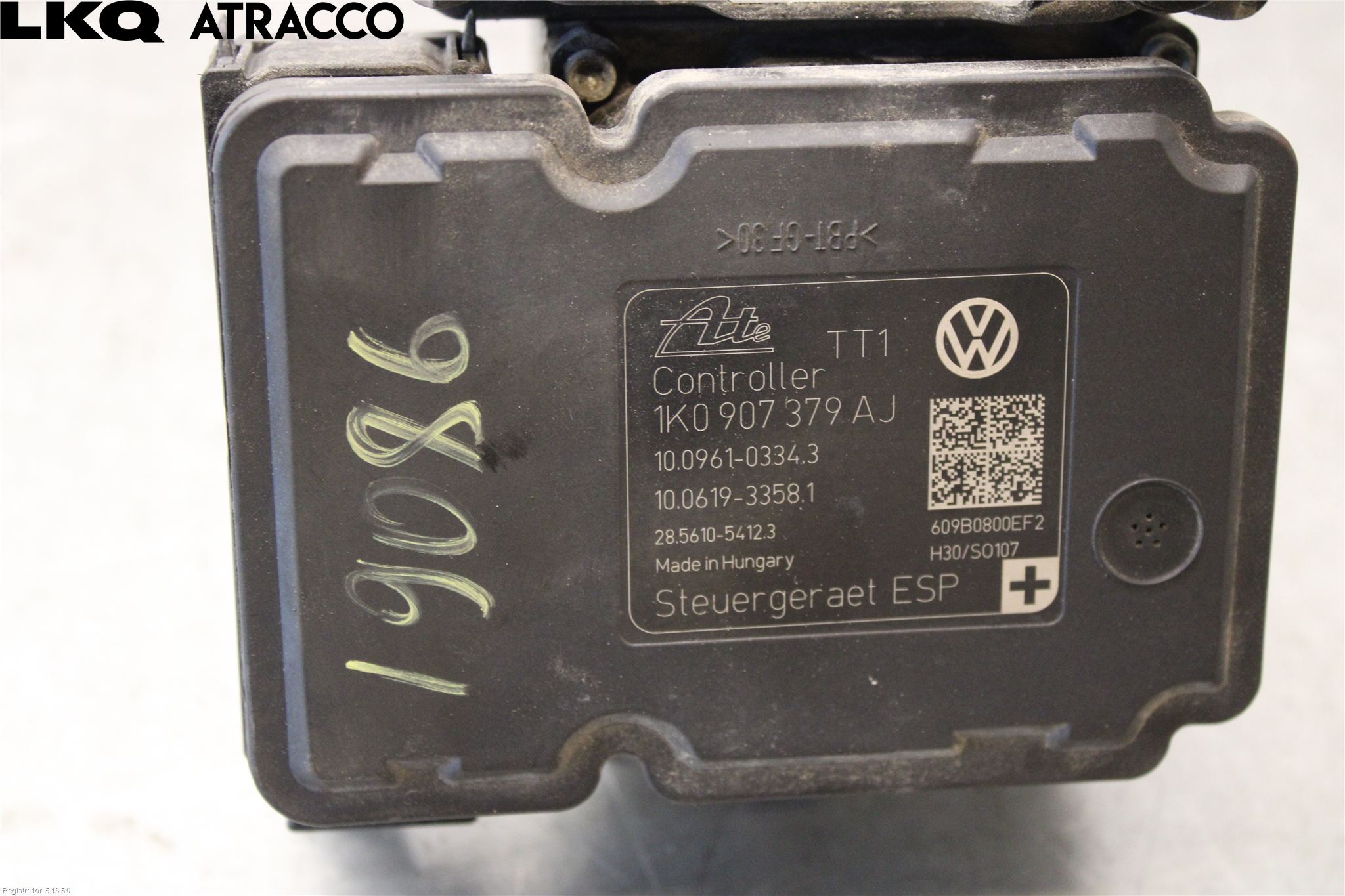 Volkswagen VW GOLF VI 09-13 Abs Hydraulaggregat