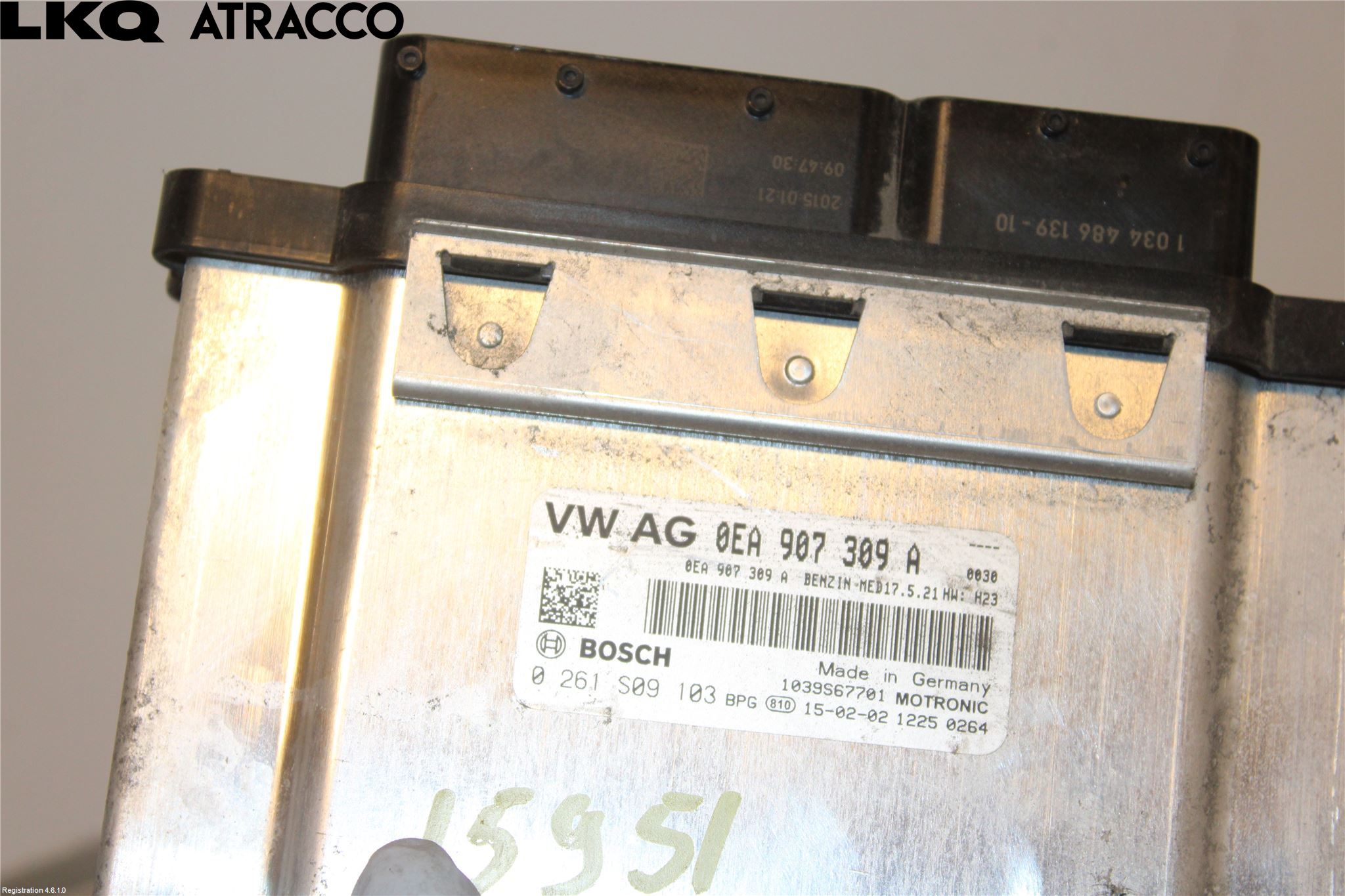 Volkswagen VW GOLF / E-GOLF VII 13-20 Styrenhet Insprut Bensin