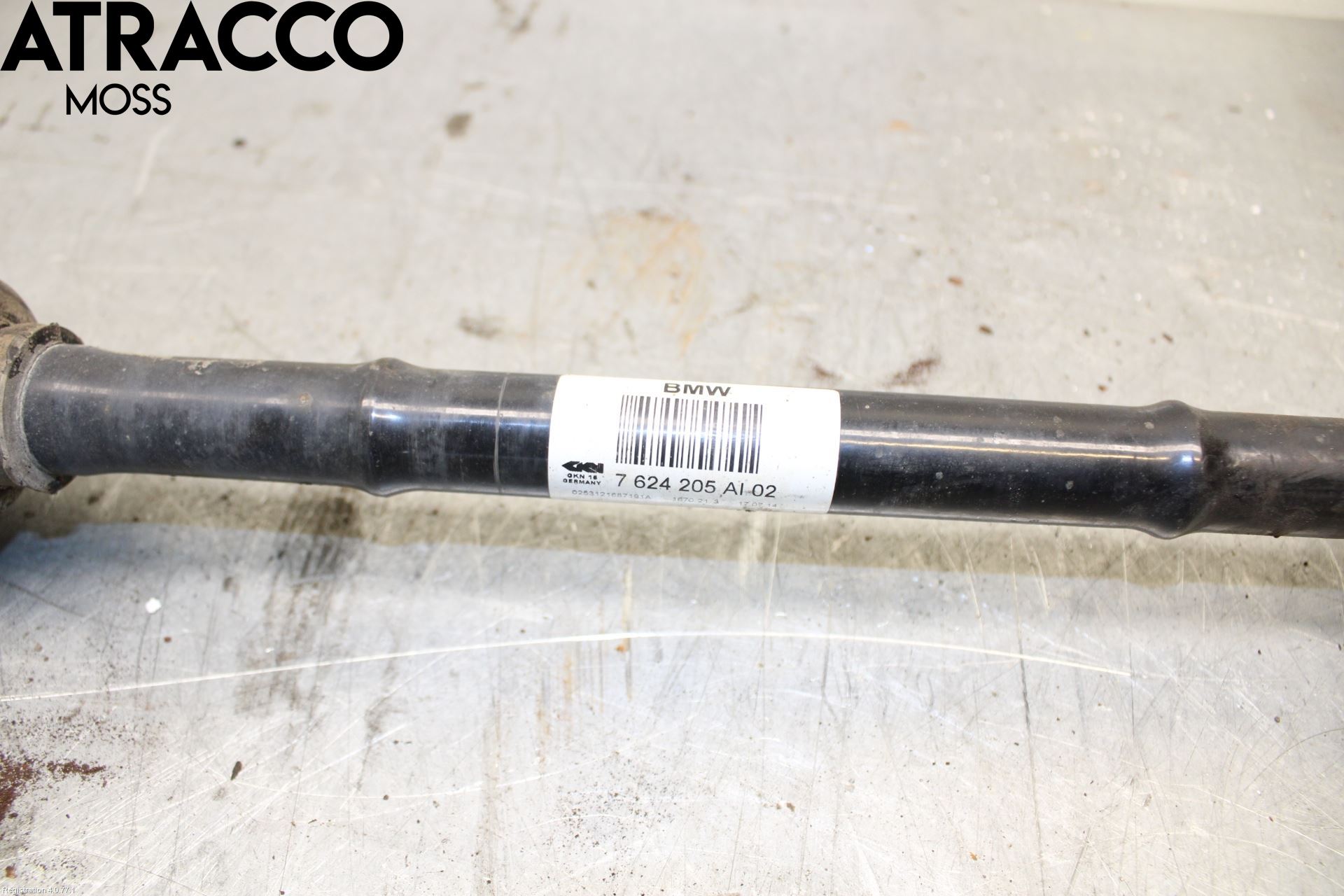 BMW 1 F20/F21 11-19 Drivaxel Bak Vänster