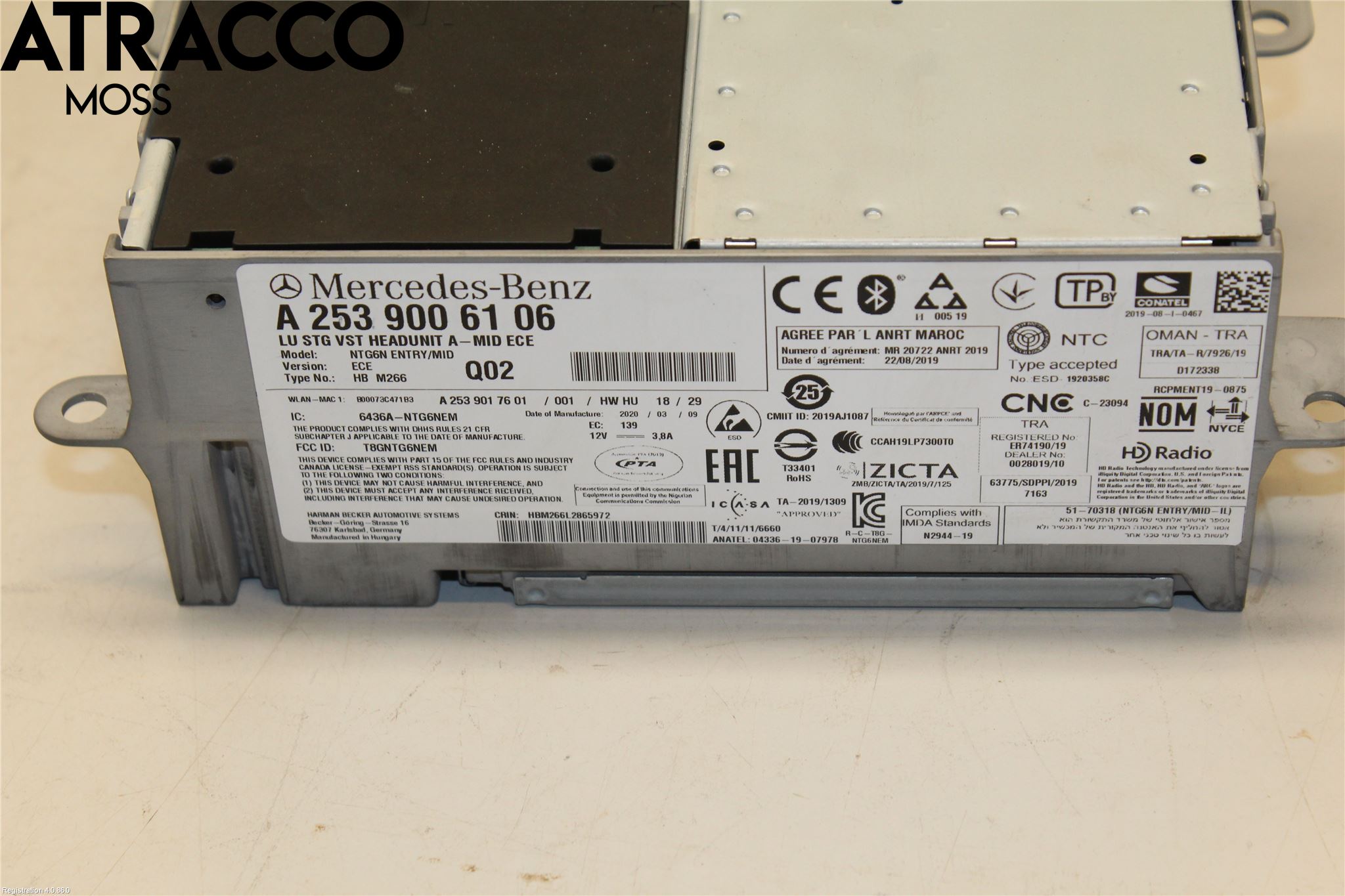 Mercedes-Benz MB EQC (N293) 20- Radio