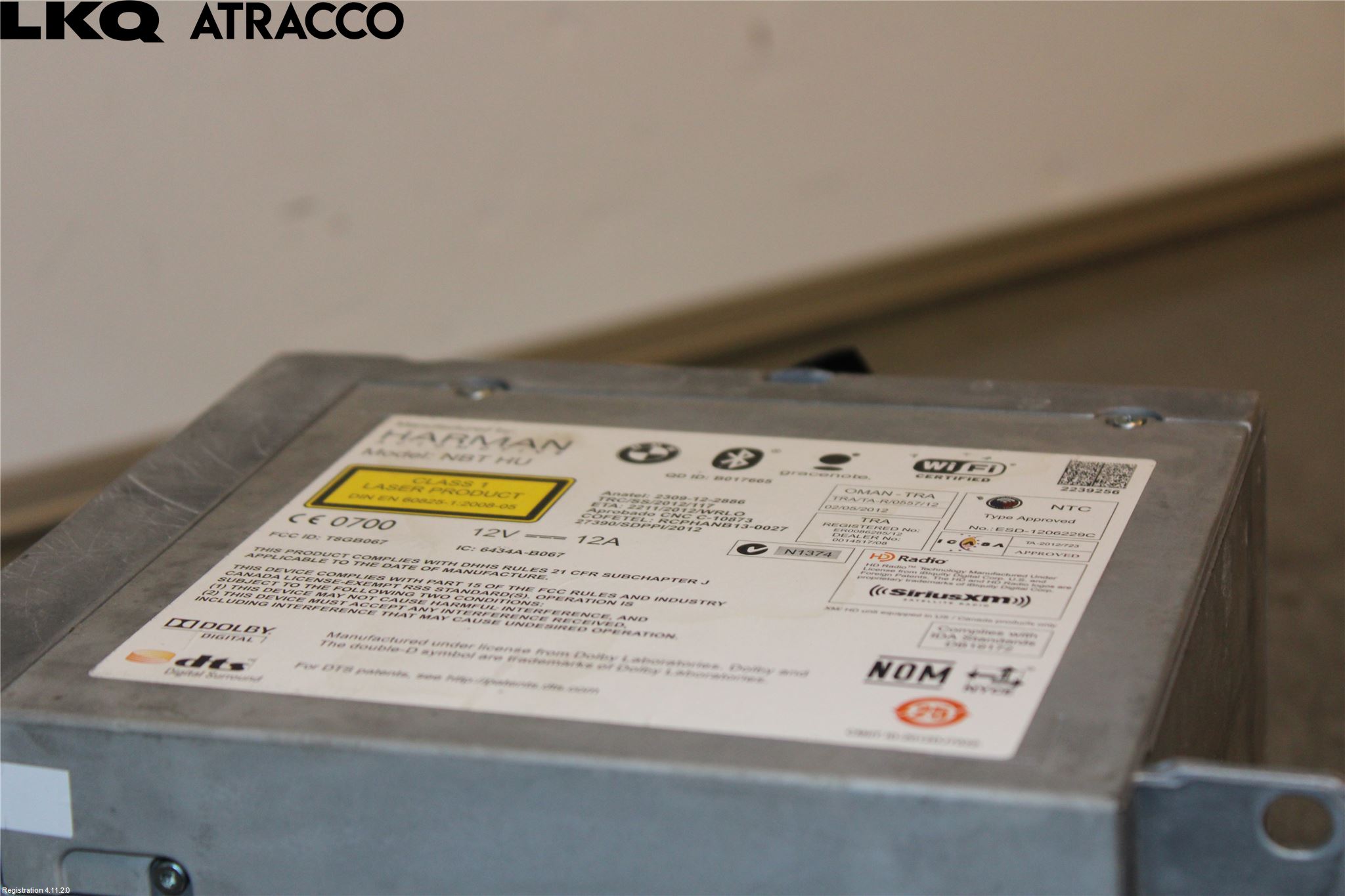 BMW i3 I01 13-22 Radio