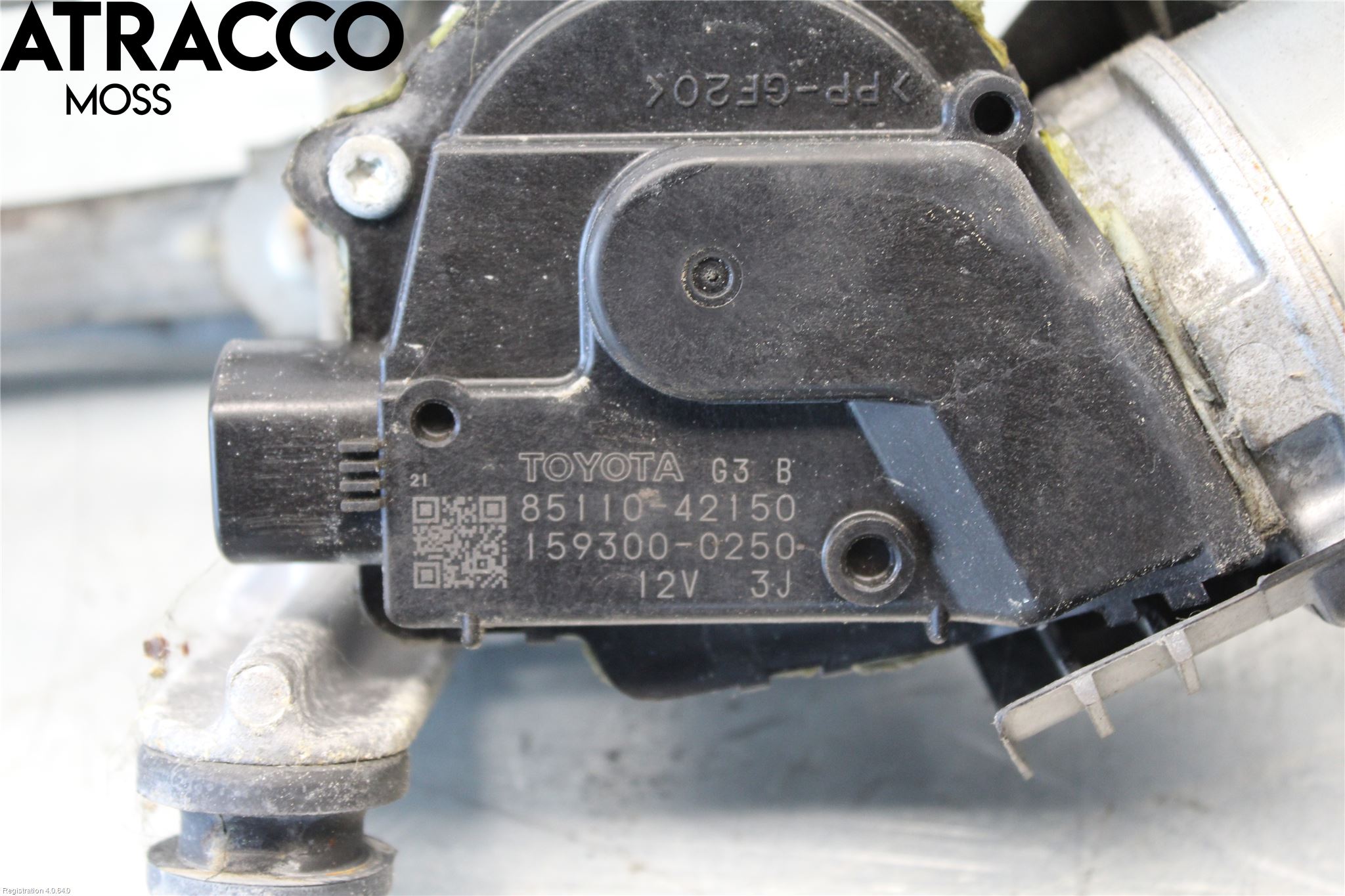 Toyota RAV 4 06-12 Torkarmotor Vindruta