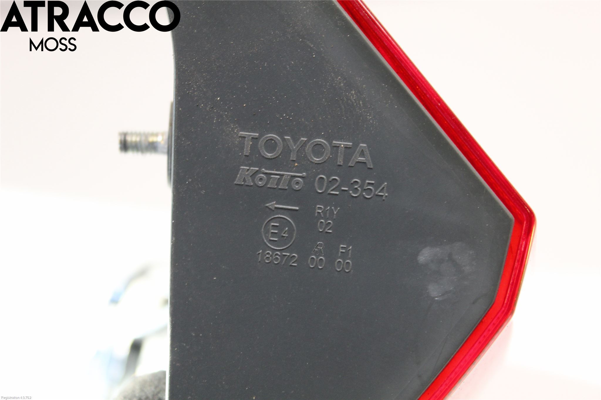 Toyota AURIS 13-19 Bakljus Lucka Vä