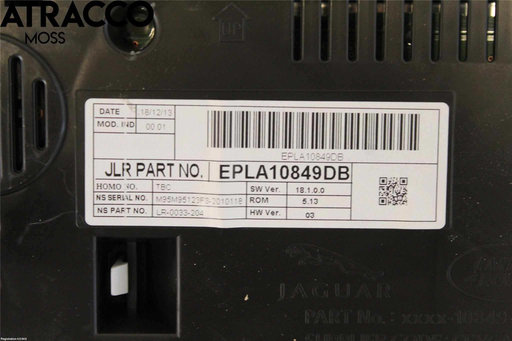 Landrover RANGE ROVER SPORT (L320) 10-13 Instrument Komb