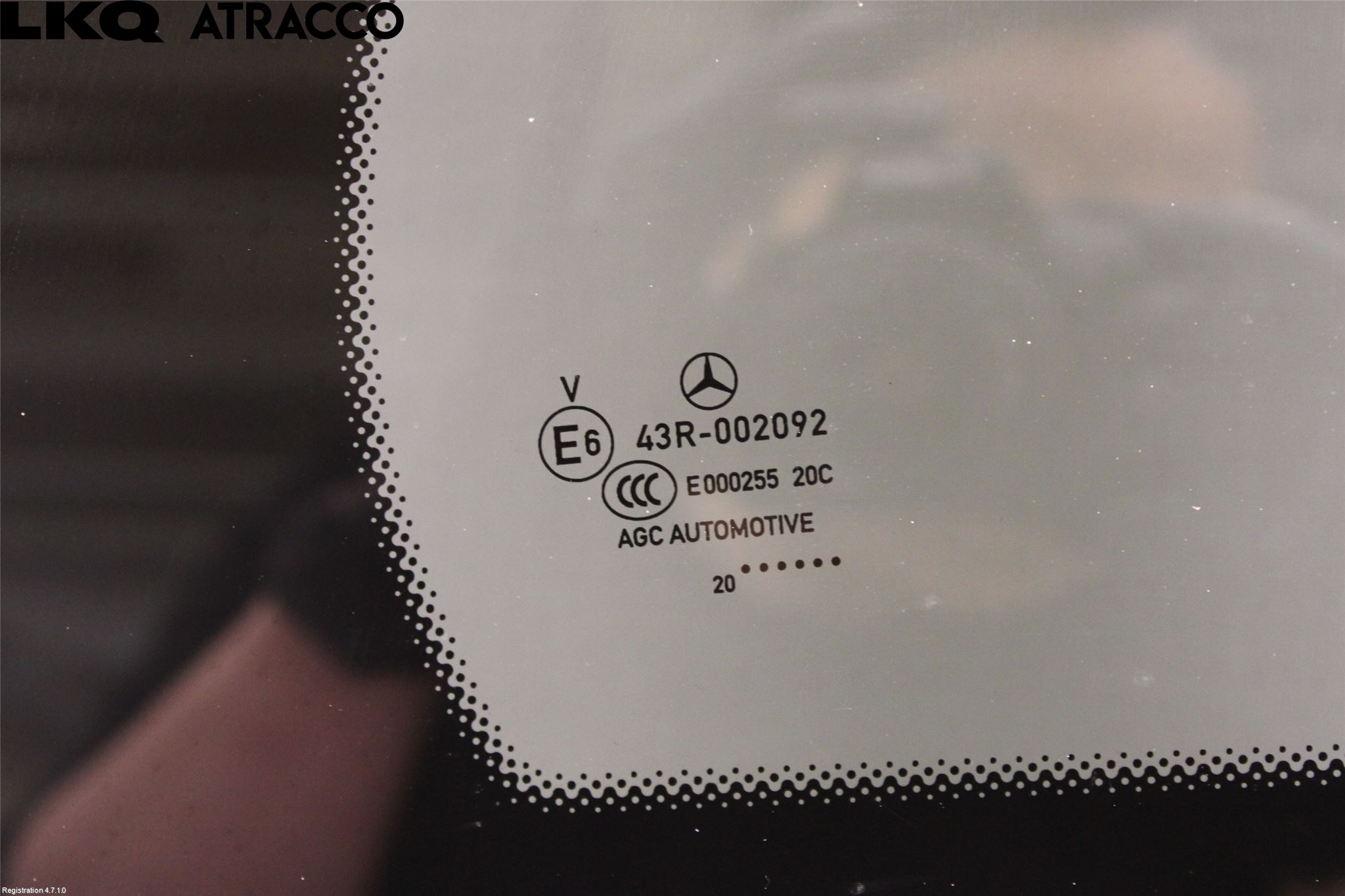 Mercedes-Benz MB EQC (N293) 20- Dörruta Bak Lilla Hö