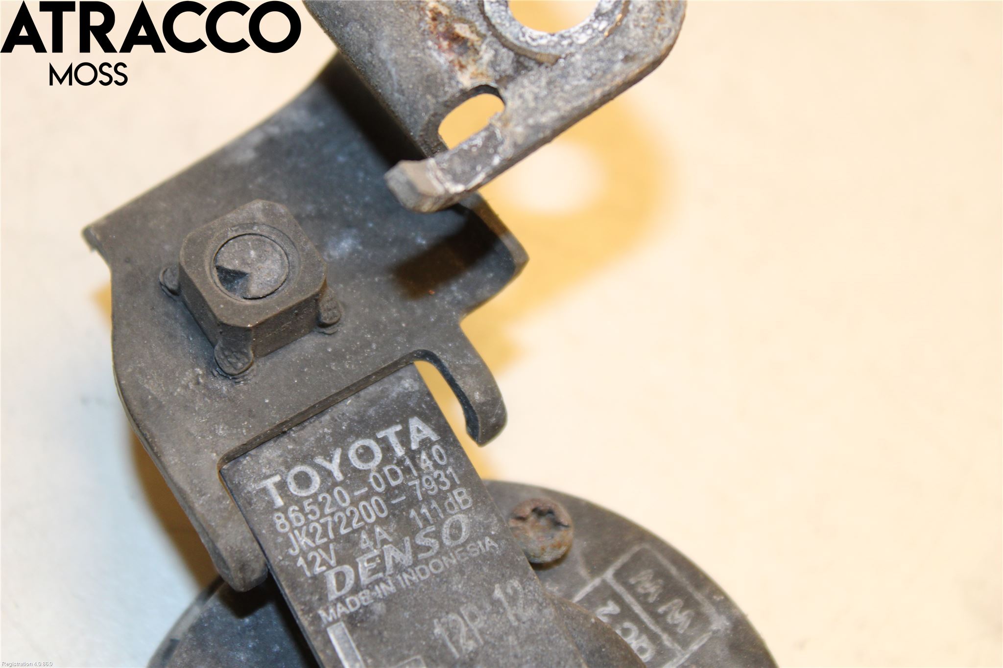 Toyota YARIS XP130 12-14 Signalhorn