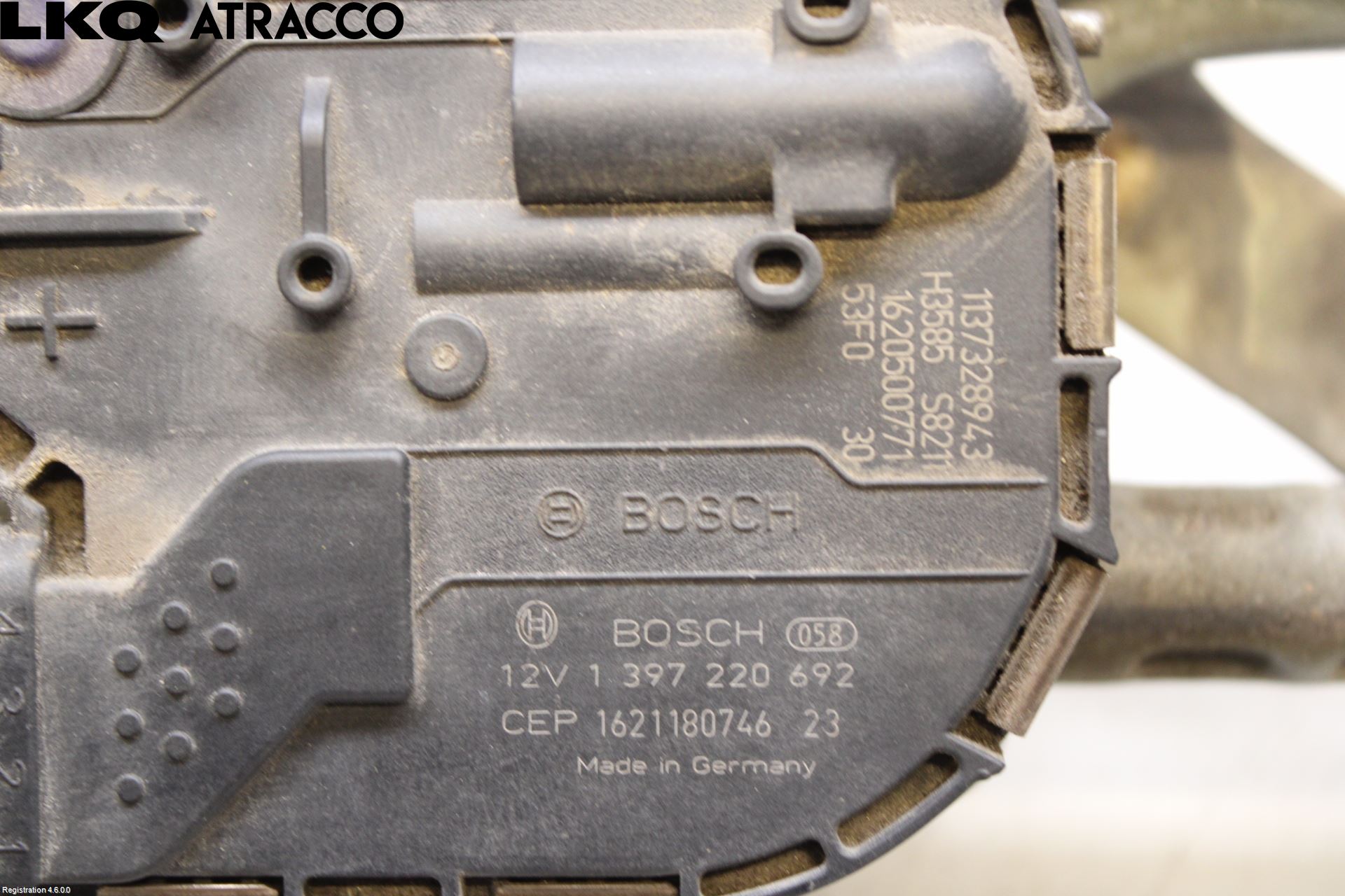Volkswagen VW GOLF / E-GOLF VII 13-20 Torkarmotor Vindruta